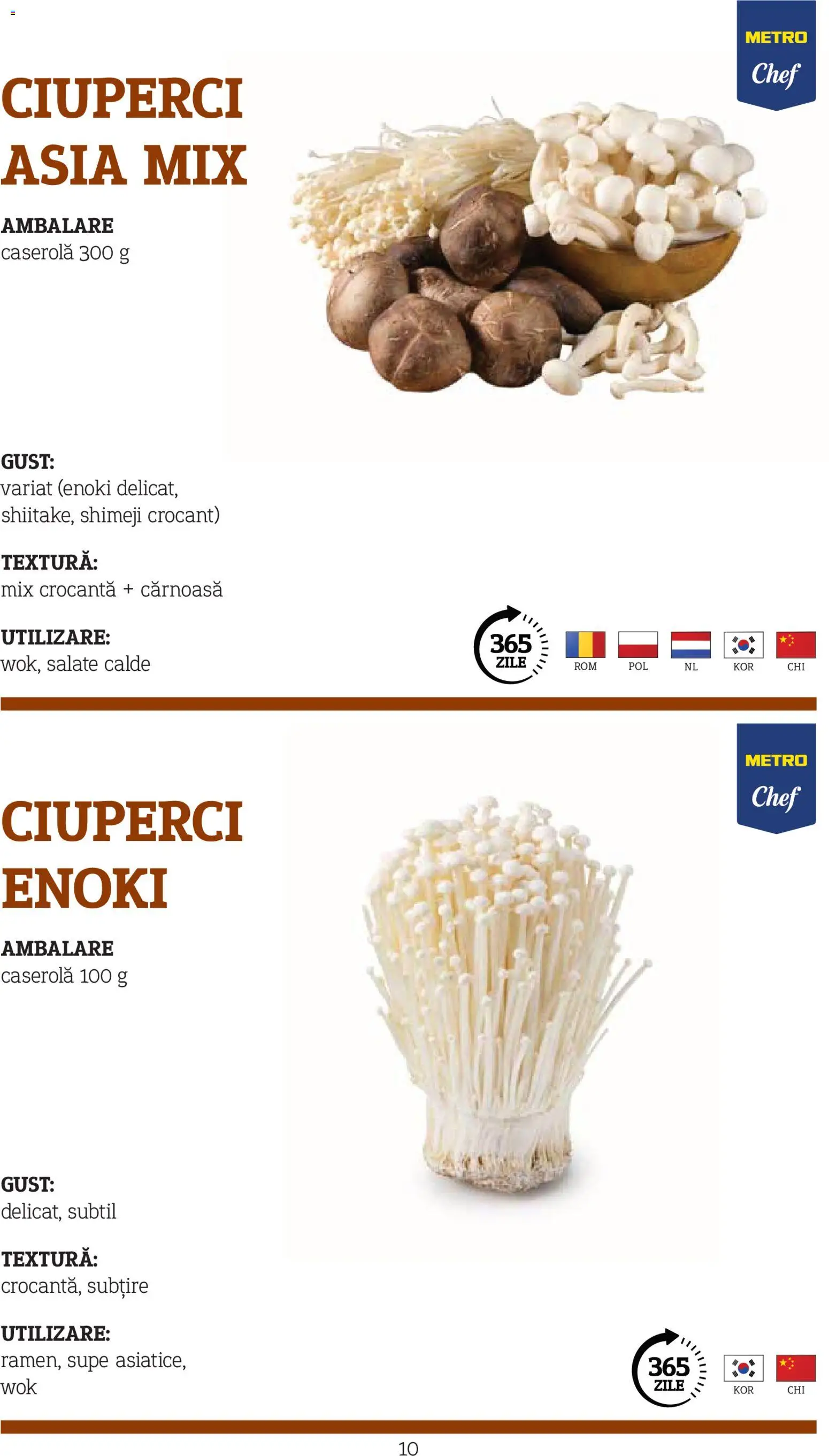 Catalog METRO 10 Noiembrie 2025 - 30 Decembrie 2026 | Pagina 10 | Produse: Ciuperci