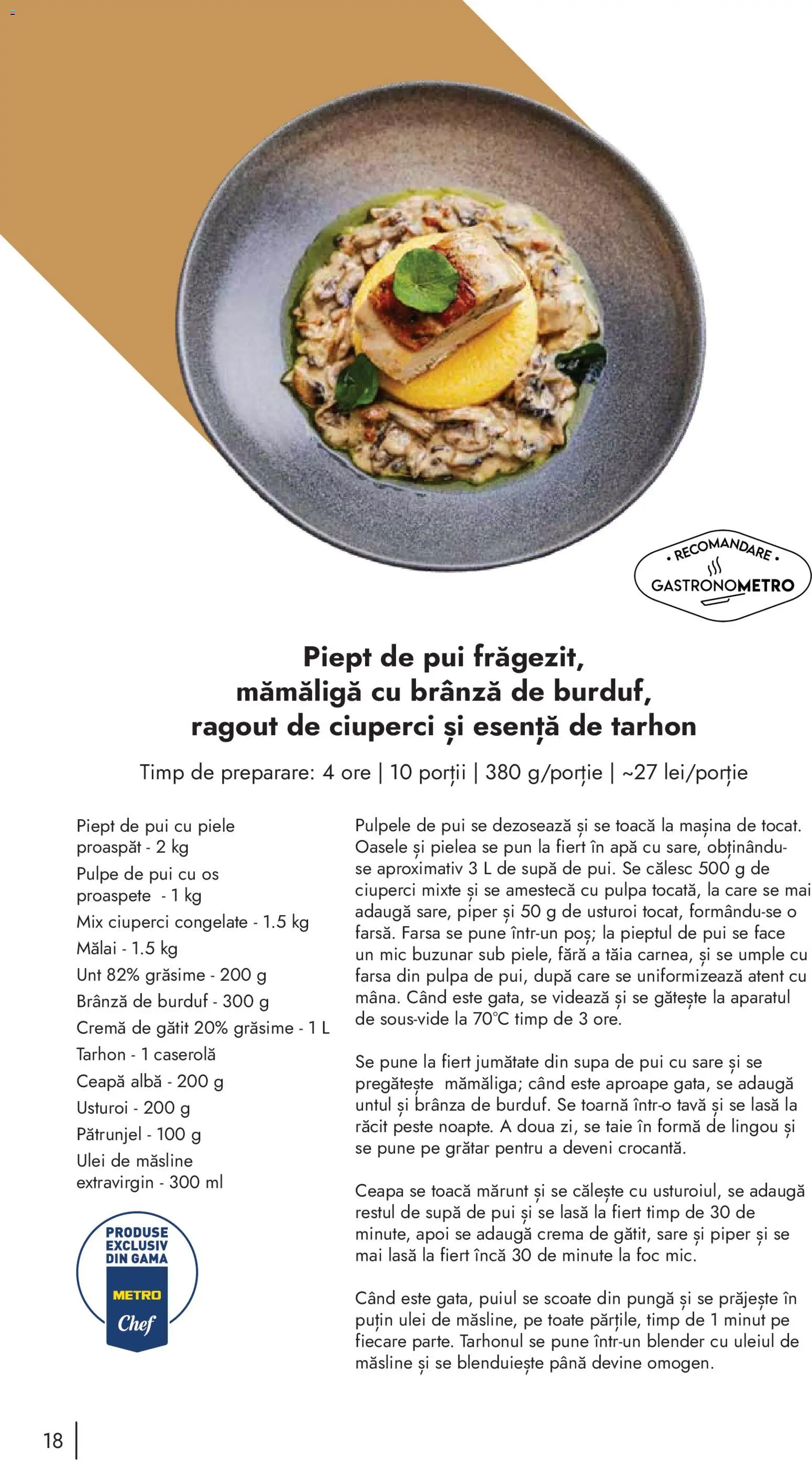 Catalog METRO 10 Noiembrie 2025 - 30 Decembrie 2026 | Pagina 18 | Produse: Grătar, Unt, Brânză, Apă