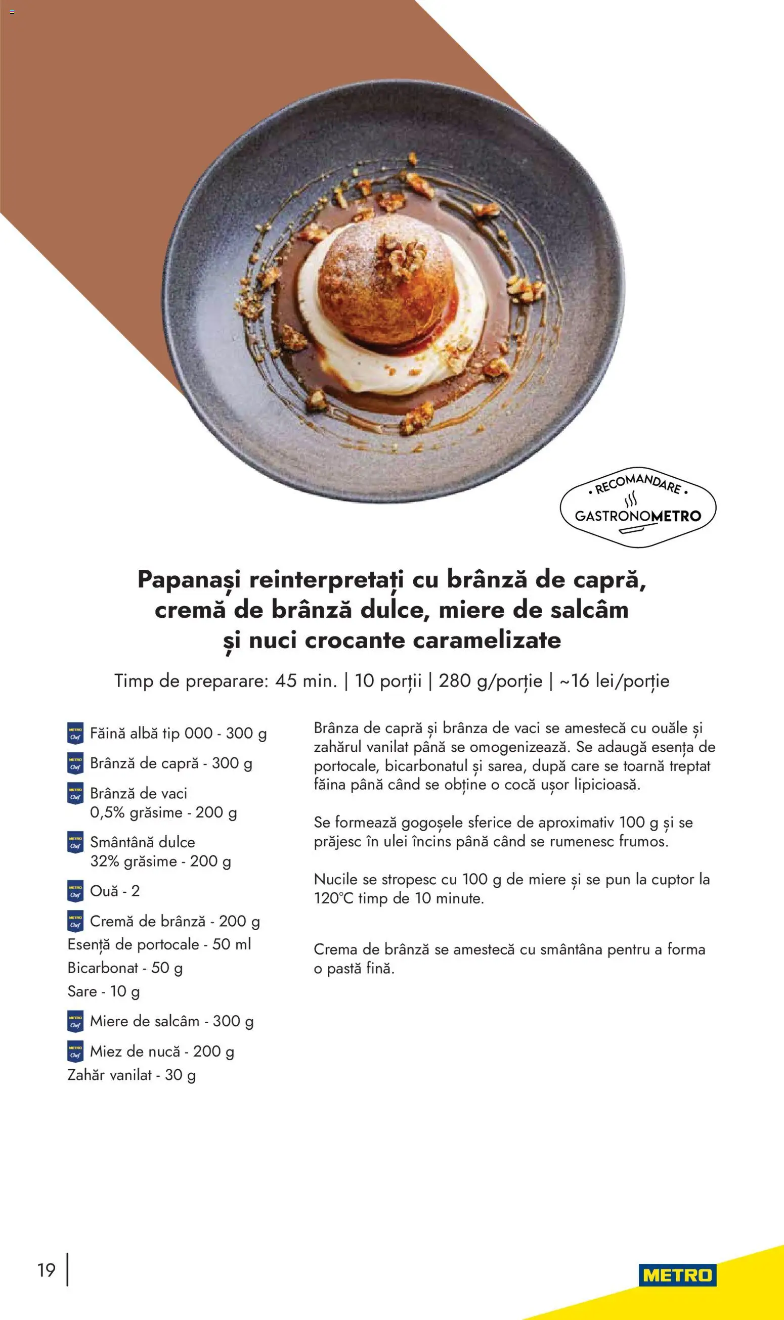 Catalog METRO 10 Noiembrie 2025 - 30 Decembrie 2026 | Pagina 19 | Produse: Ouă, Făină, Cremă de brânză, Sare