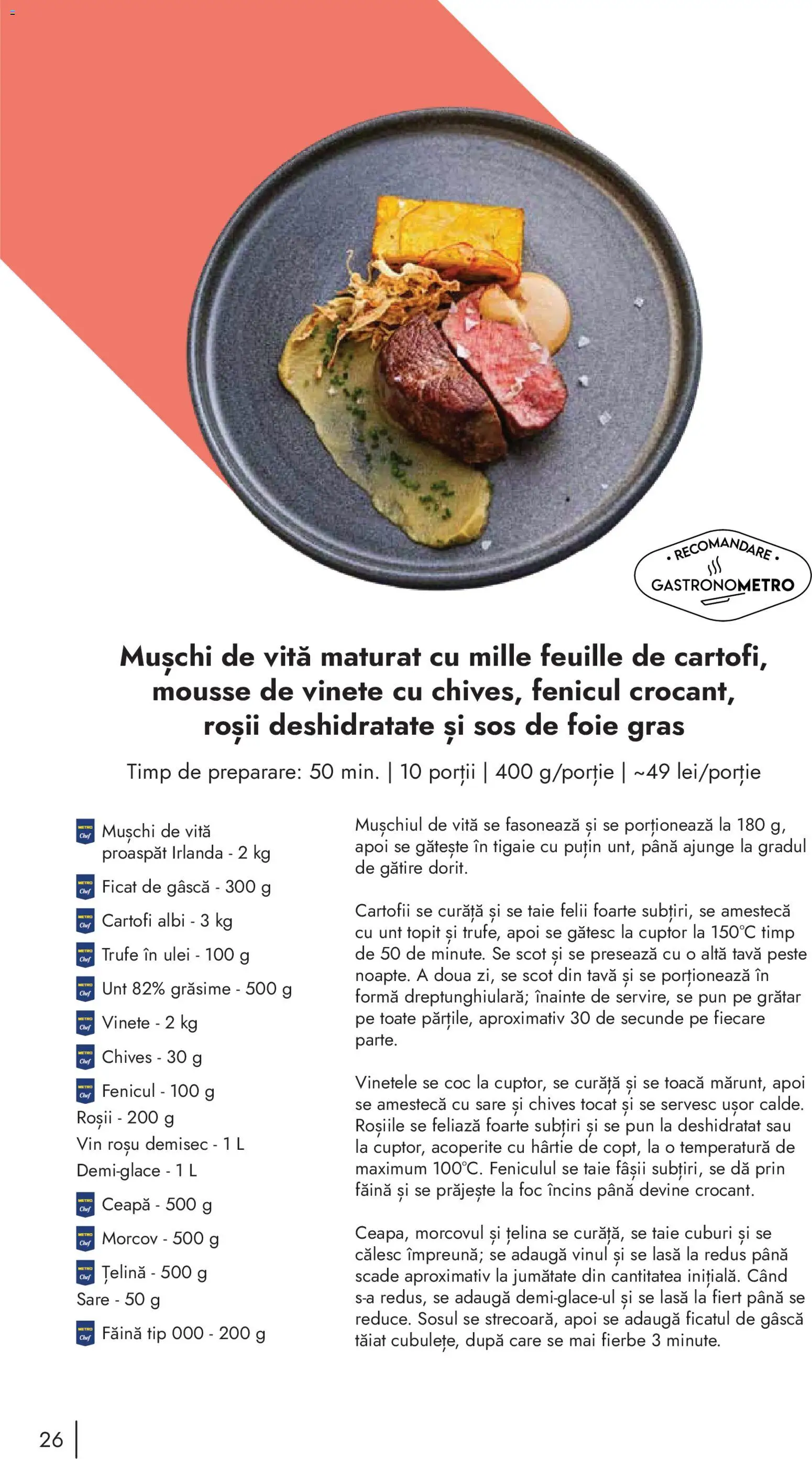 Catalog METRO 10 Noiembrie 2025 - 30 Decembrie 2026 | Pagina 26 | Produse: Matériel de Street Workout, Tigaie, Roșii, Pește