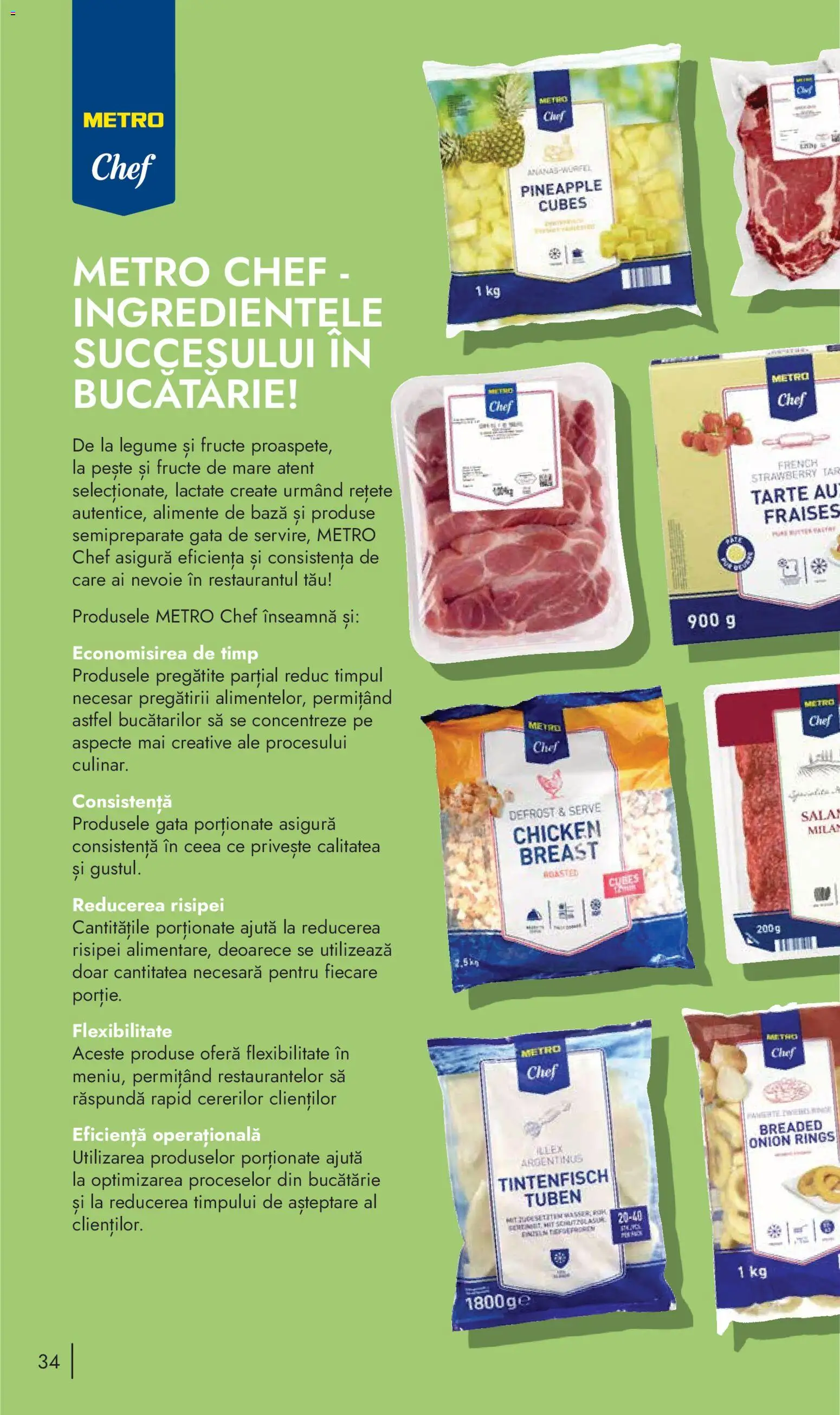 Catalog METRO 10 Noiembrie 2025 - 30 Decembrie 2026 | Pagina 34 | Produse: Pește, Legume, Fructe, Fructe De Mare