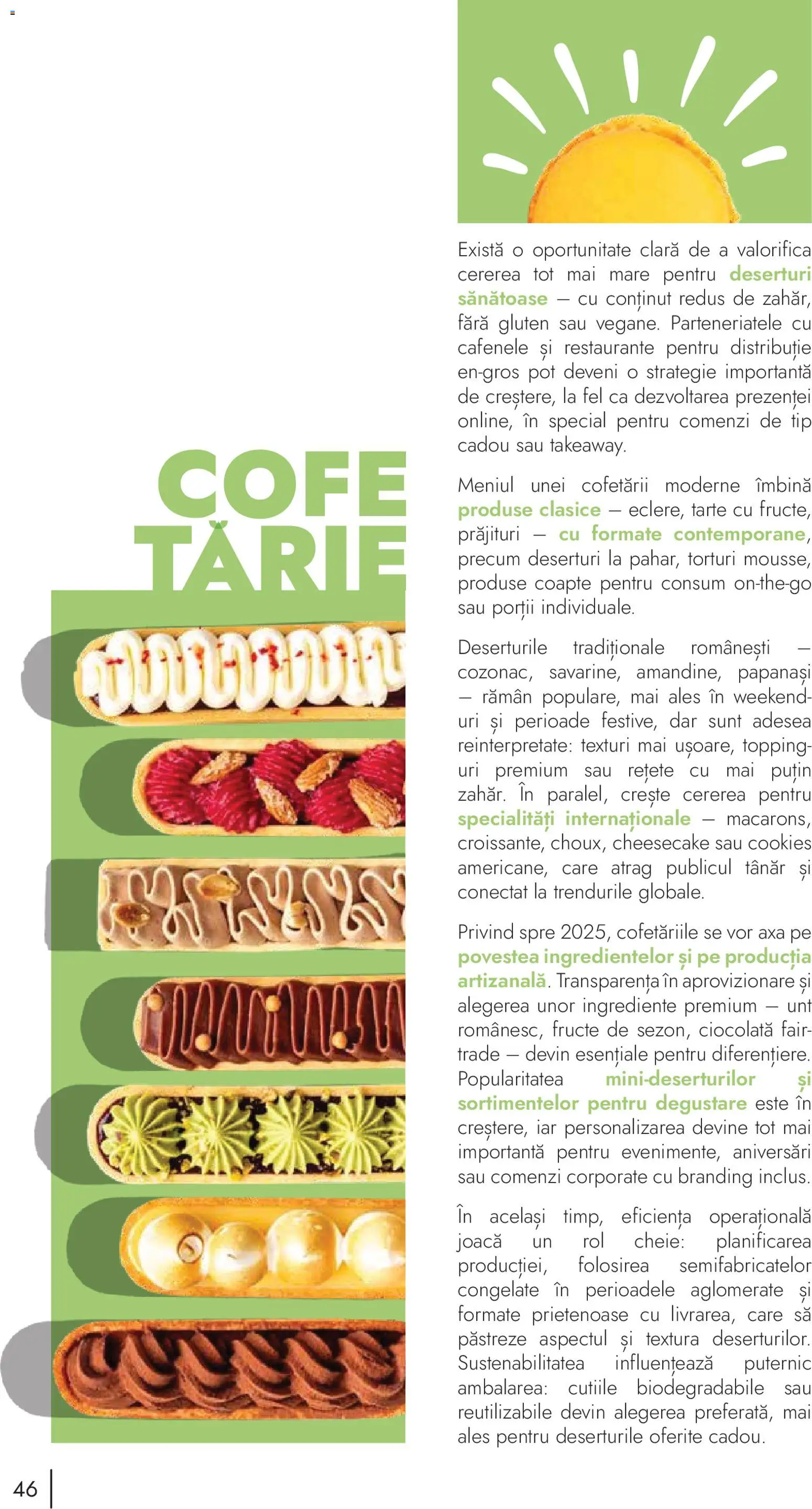 Catalog METRO 10 Noiembrie 2025 - 30 Decembrie 2026 | Pagina 46 | Produse: Unt, Ciocolată, Macarons, Fructe