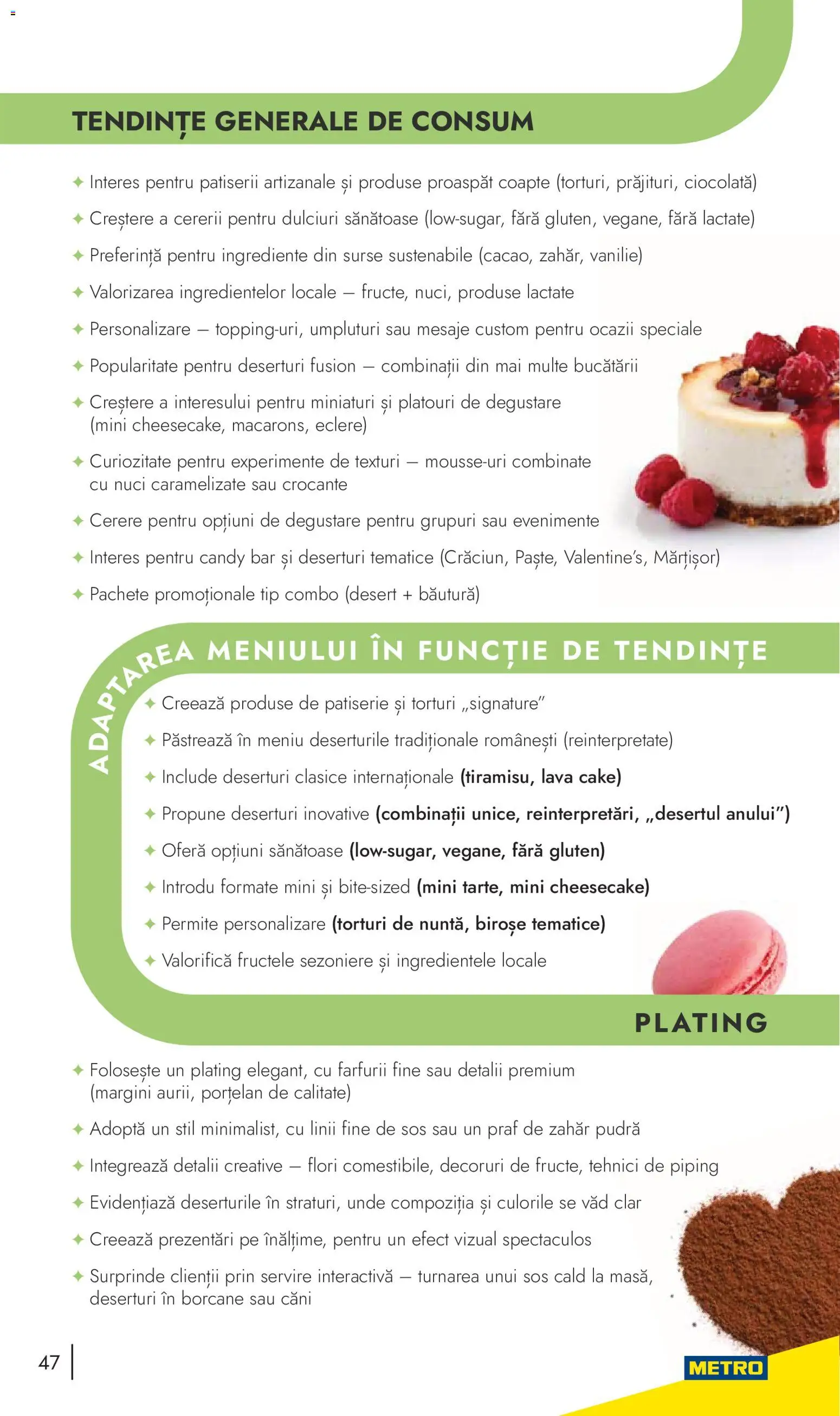 Catalog METRO 10 Noiembrie 2025 - 30 Decembrie 2026 | Pagina 47 | Produse: Pudră, Ciocolată, Sos, Zahăr