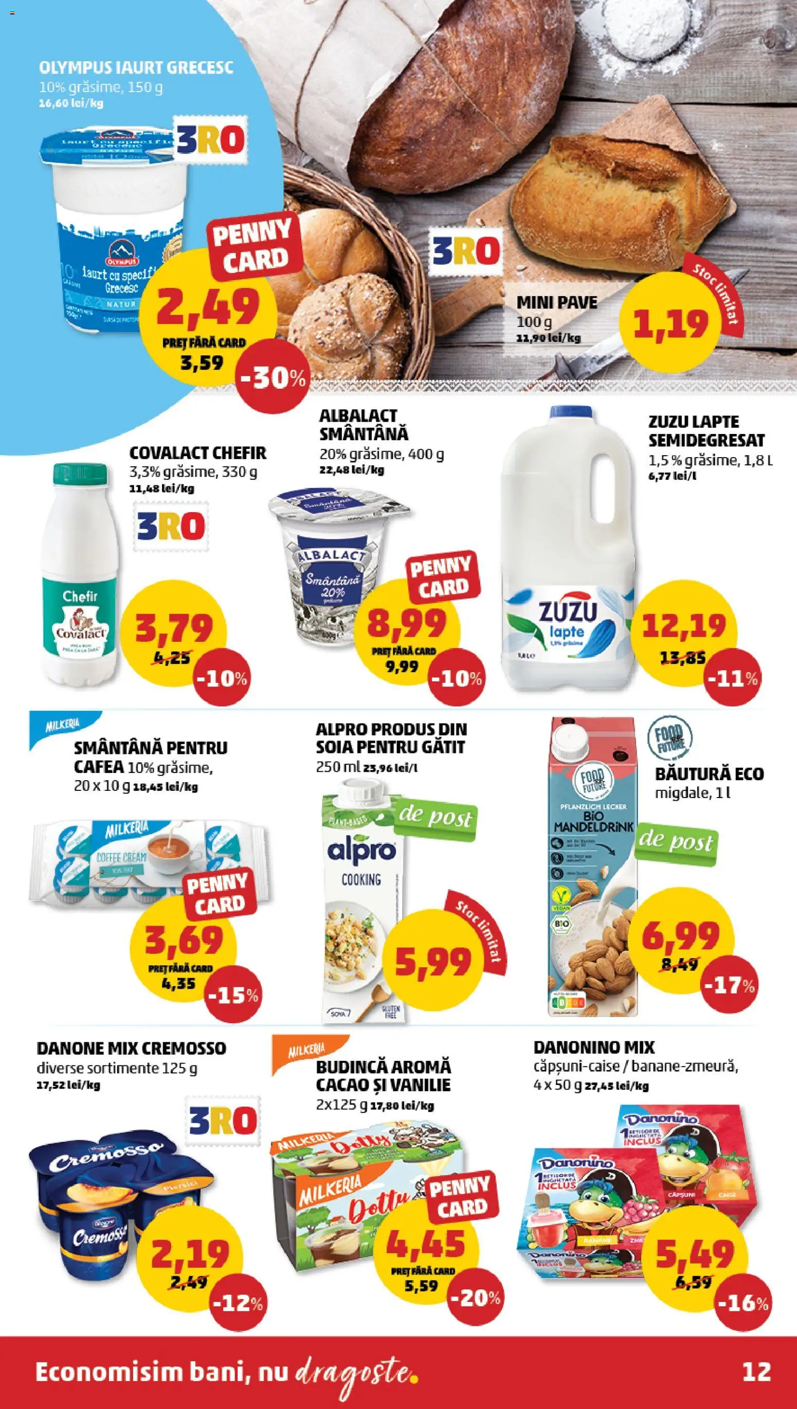 Catalog PENNY Market 12 - 17 Noiembrie 2025 | Pagina 12 | Produse: Lapte, Iaurt, Cafea, Cacao