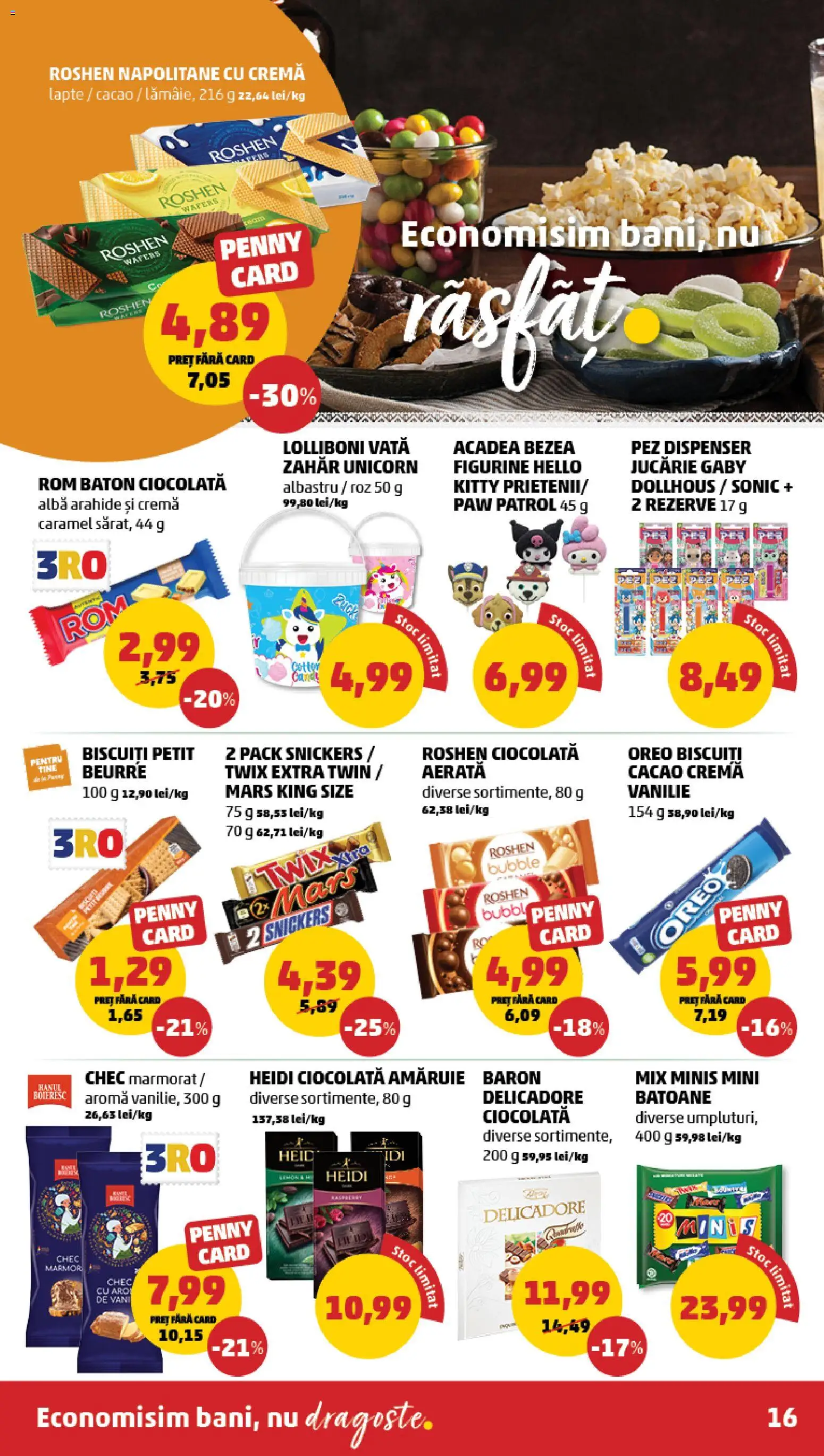Catalog PENNY Market 12 - 17 Noiembrie 2025 | Pagina 16 | Produse: Arahide, Cremă, Ciocolată, Biscuiți