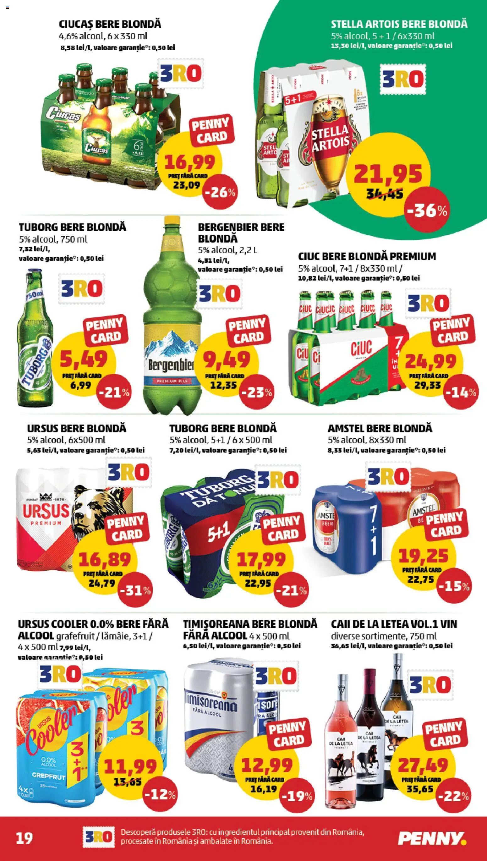 Catalog PENNY Market 12 - 17 Noiembrie 2025 | Pagina 19 | Produse: Vin, Bere, Plastik Kulübe, Grepfrut