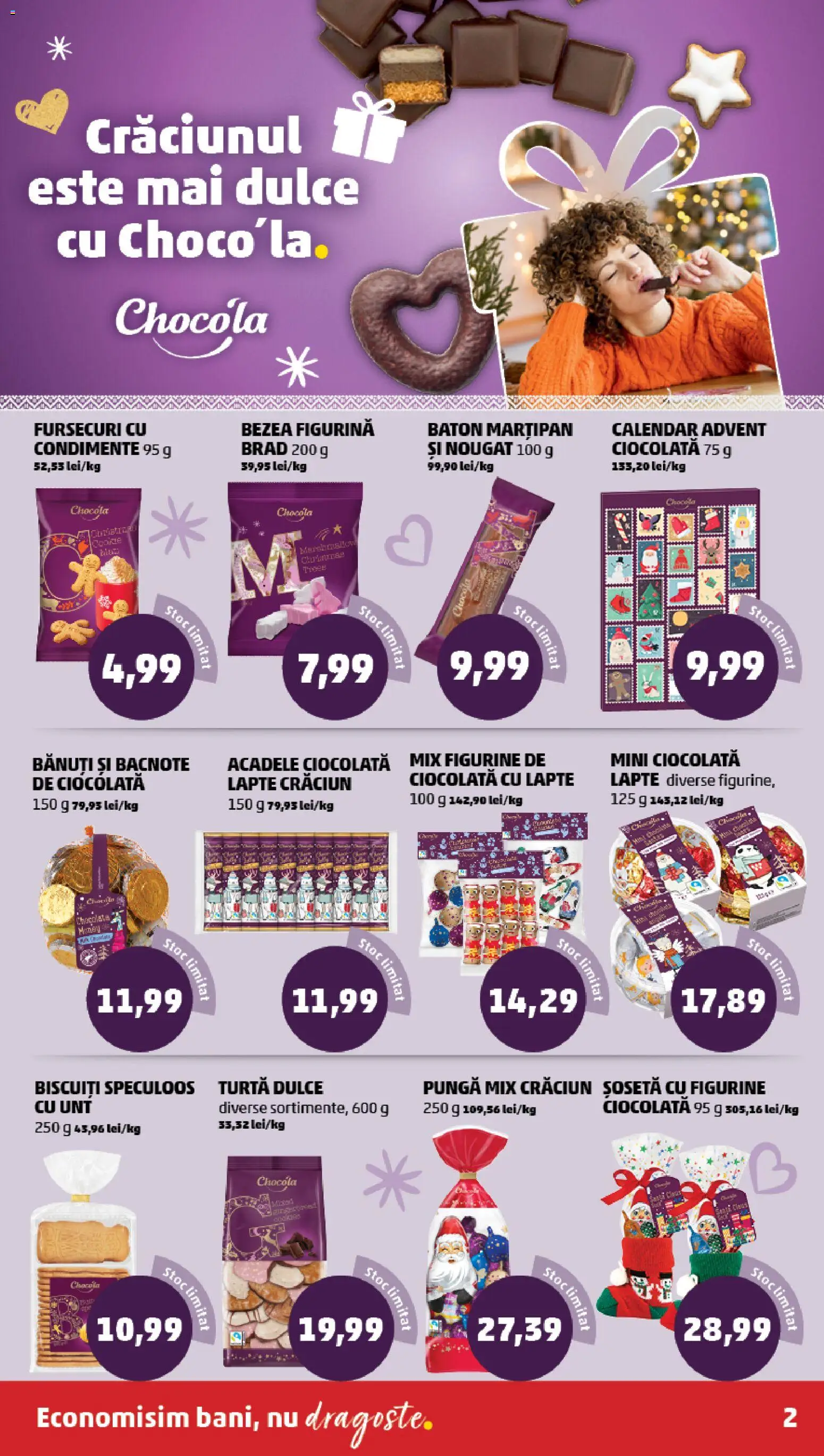 Catalog PENNY Market 12 - 17 Noiembrie 2025 | Pagina 2 | Produse: Lapte, Unt, Turtă dulce, Acadele