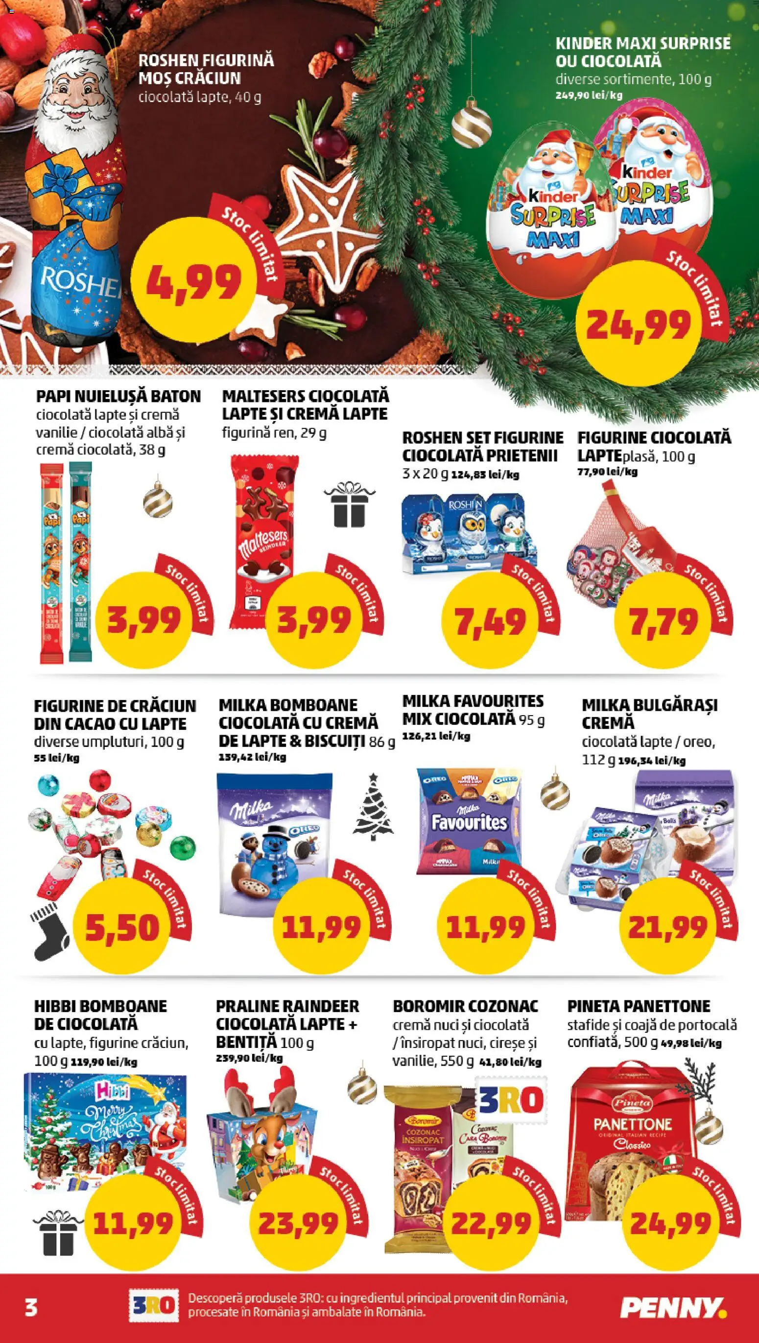 Catalog PENNY Market 12 - 17 Noiembrie 2025 | Pagina 3 | Produse: Praline, Nuci, Biscuiți, Stafide