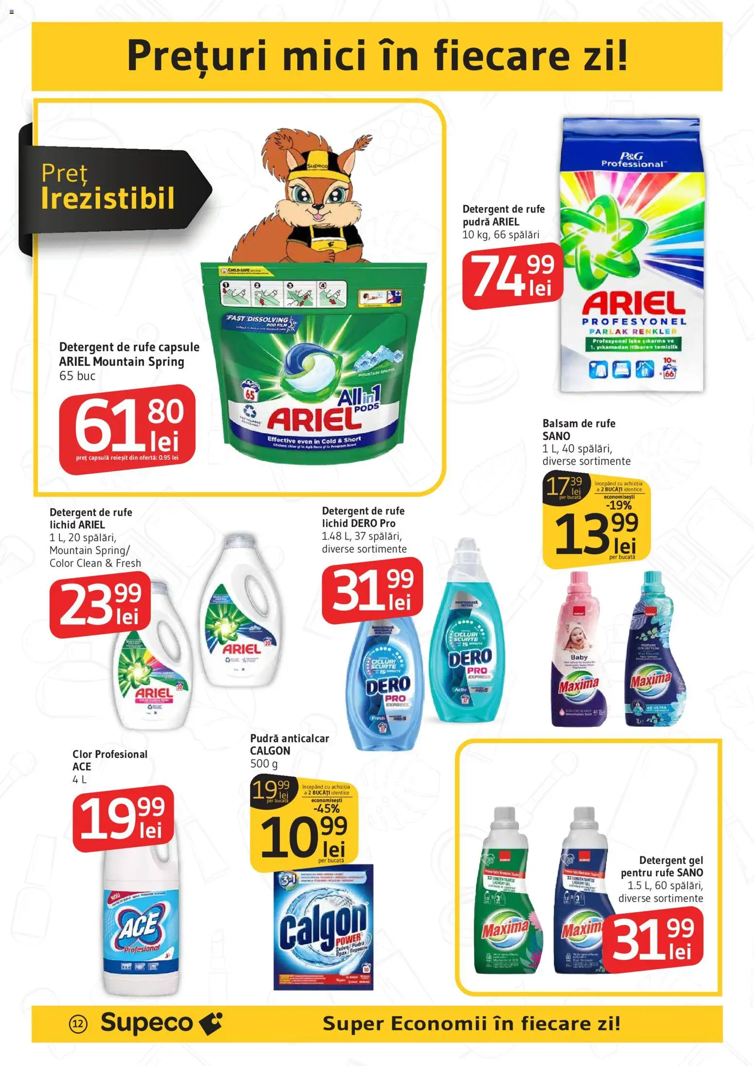 Catalog Supeco 13 - 25 Noiembrie 2025 | Pagina 12 | Produse: Pomelo, Pudră, Detergent, Balsam de rufe
