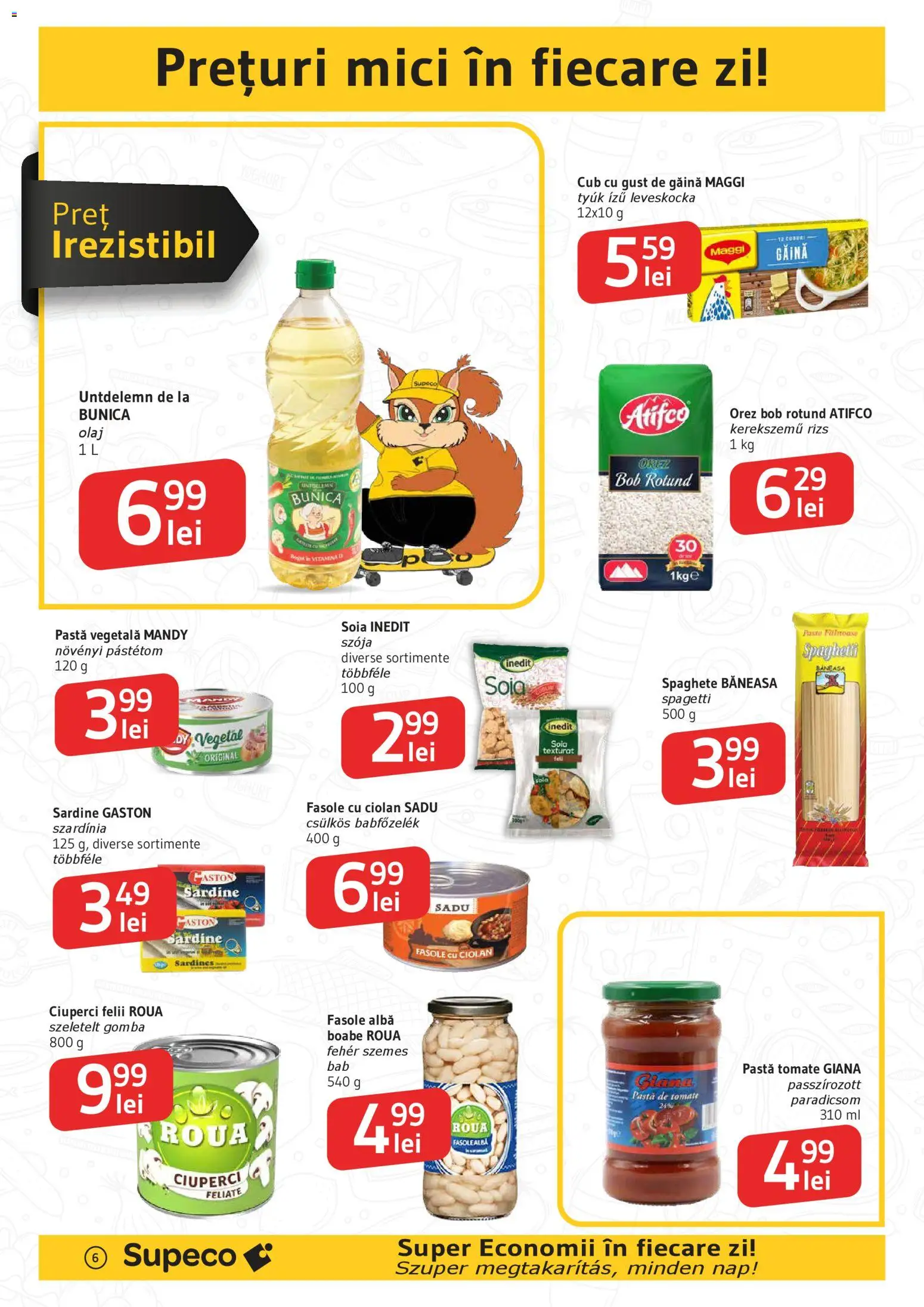 Catalog Supeco 13 - 25 Noiembrie 2025 | Pagina 6 | Produse: Mici, Ciuperci, Pastă de tomate, Orez