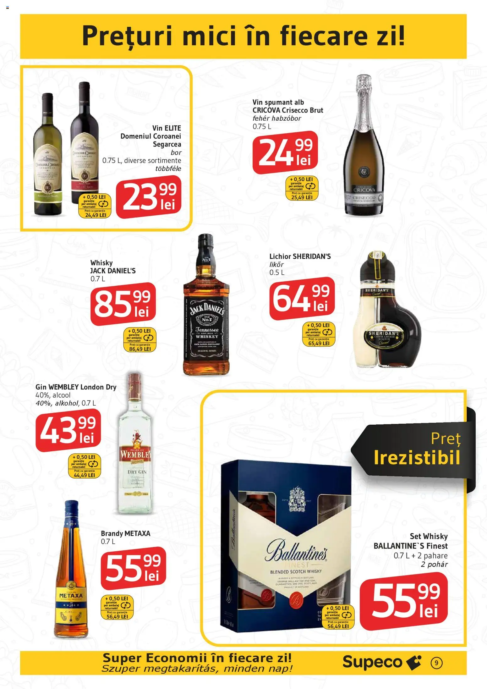 Catalog Supeco 13 - 25 Noiembrie 2025 | Pagina 9 | Produse: Pahare, Mici, Lichior, Whiskey