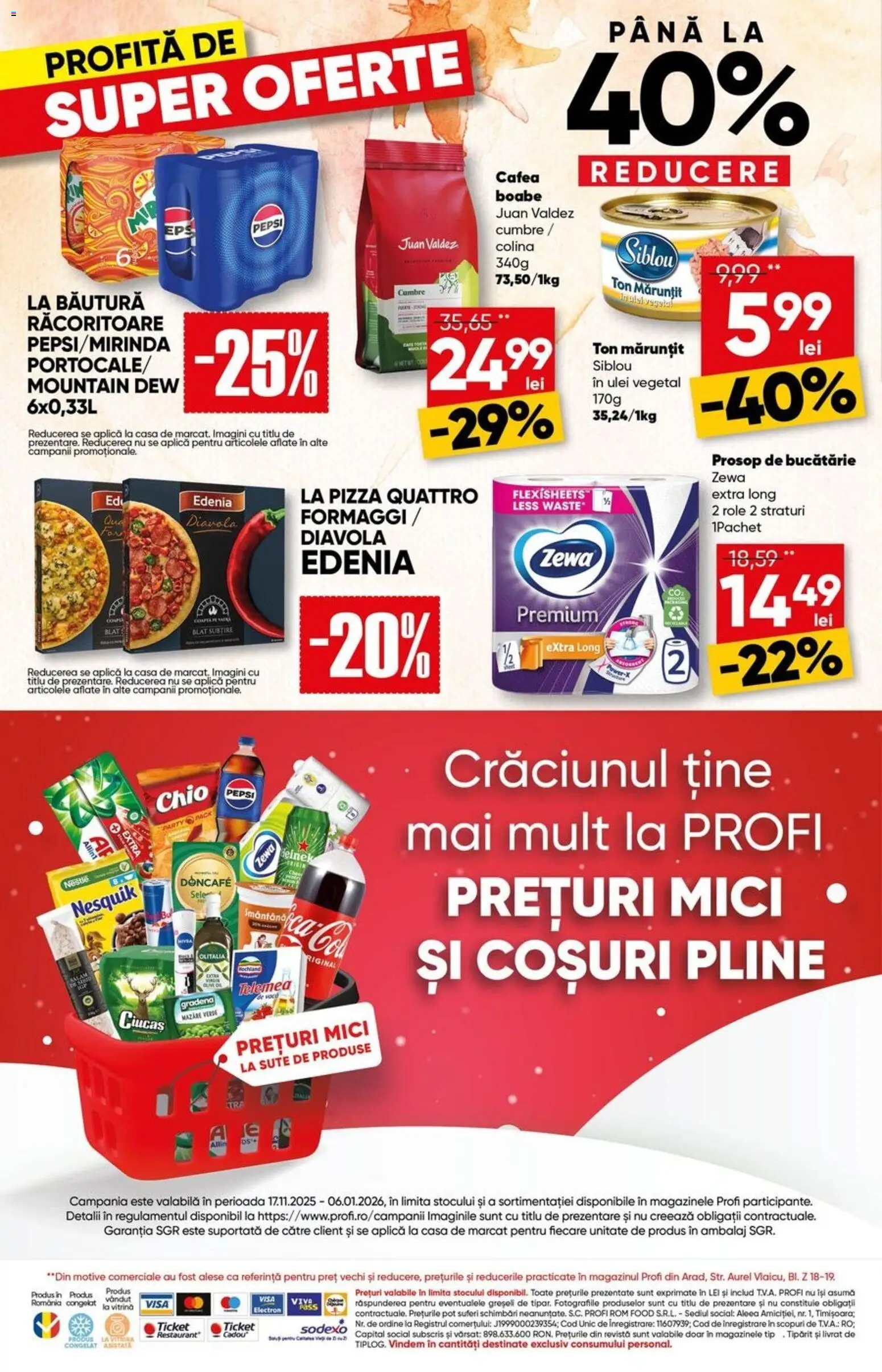 Catalog Profi 12 - 24 Noiembrie 2025 | Pagina 16 | Produse: Bucătărie, Mici, Cafea, Rom