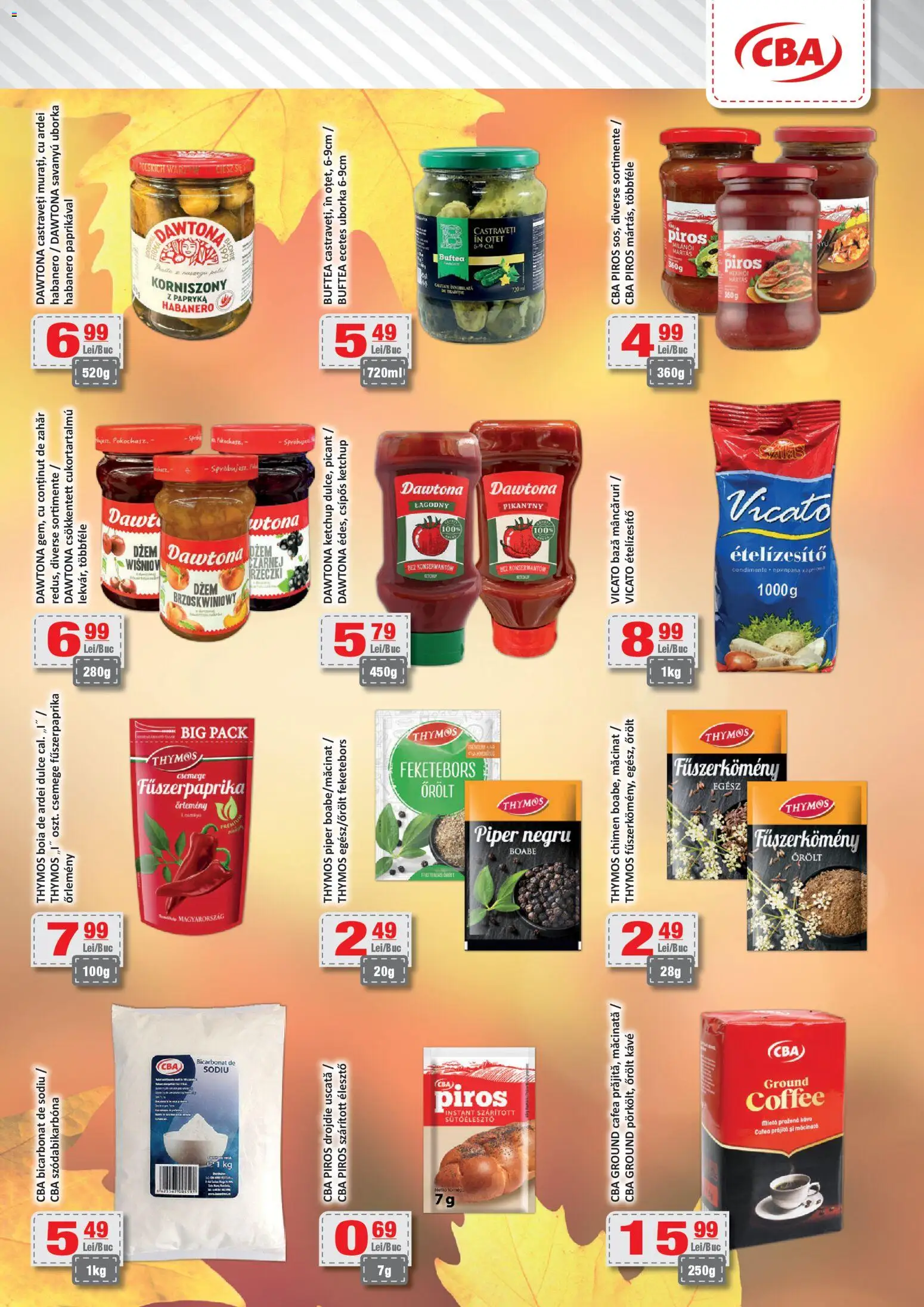 Catalog CBA 7 - 19 Noiembrie 2025 | Pagina 6 | Produse: Ardei, Cafea, Oțet, Zahăr