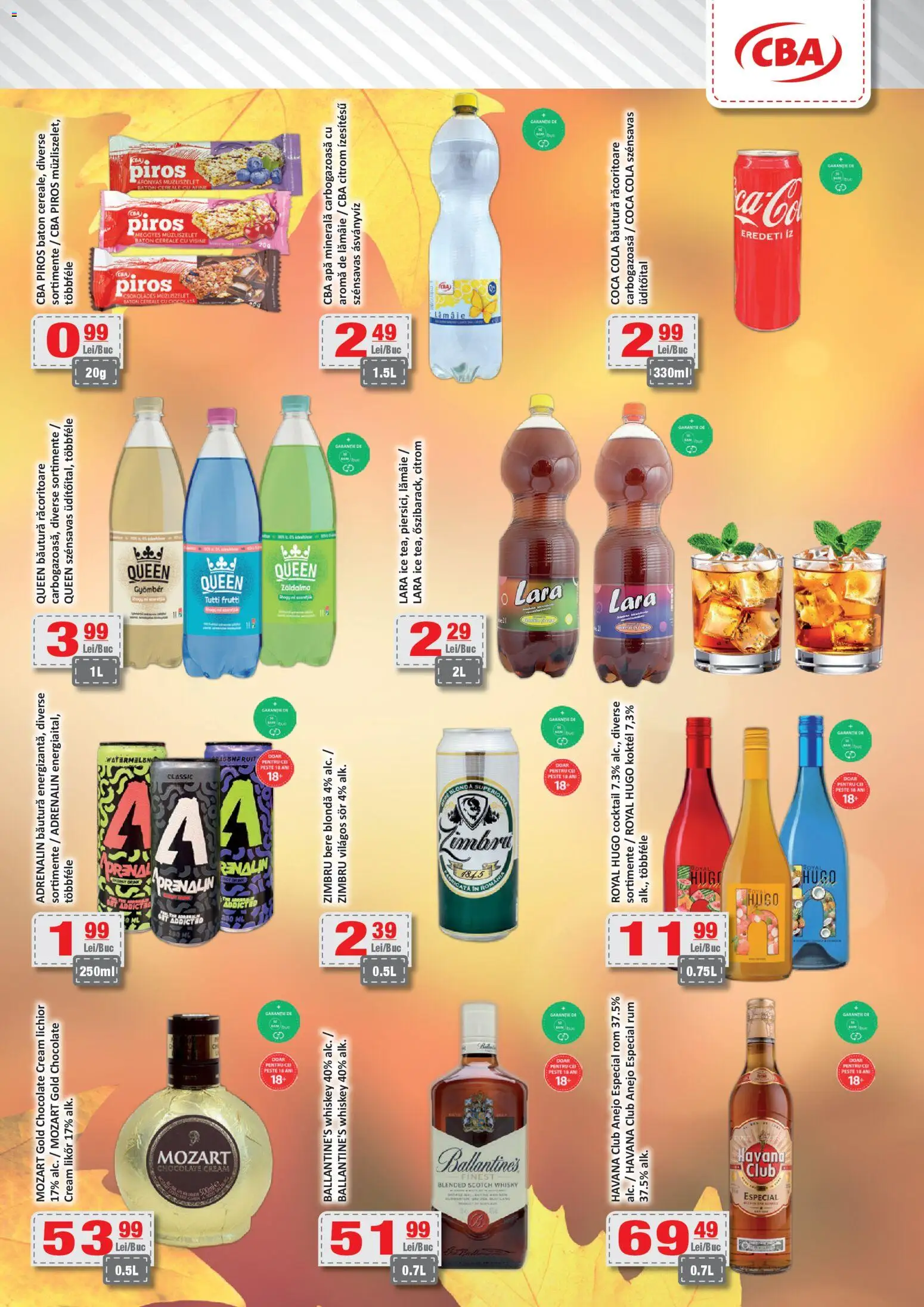 Catalog CBA 7 - 19 Noiembrie 2025 | Pagina 8 | Produse: Yazı tahtası kalemi, Lichior, Rom, Lămâie