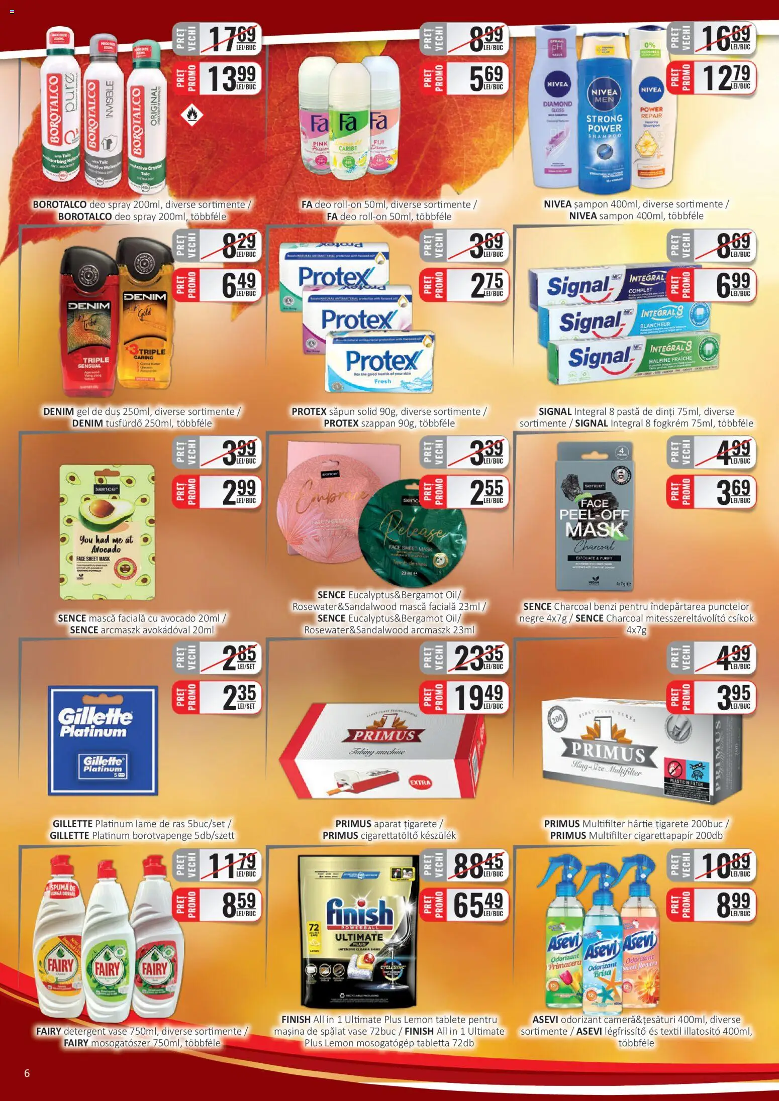 Catalog CBA 1 - 14 Noiembrie 2025 | Pagina 6 | Produse: Săpun solid, Mașină De Spălat, Mașină De Spălat Vase, Duș