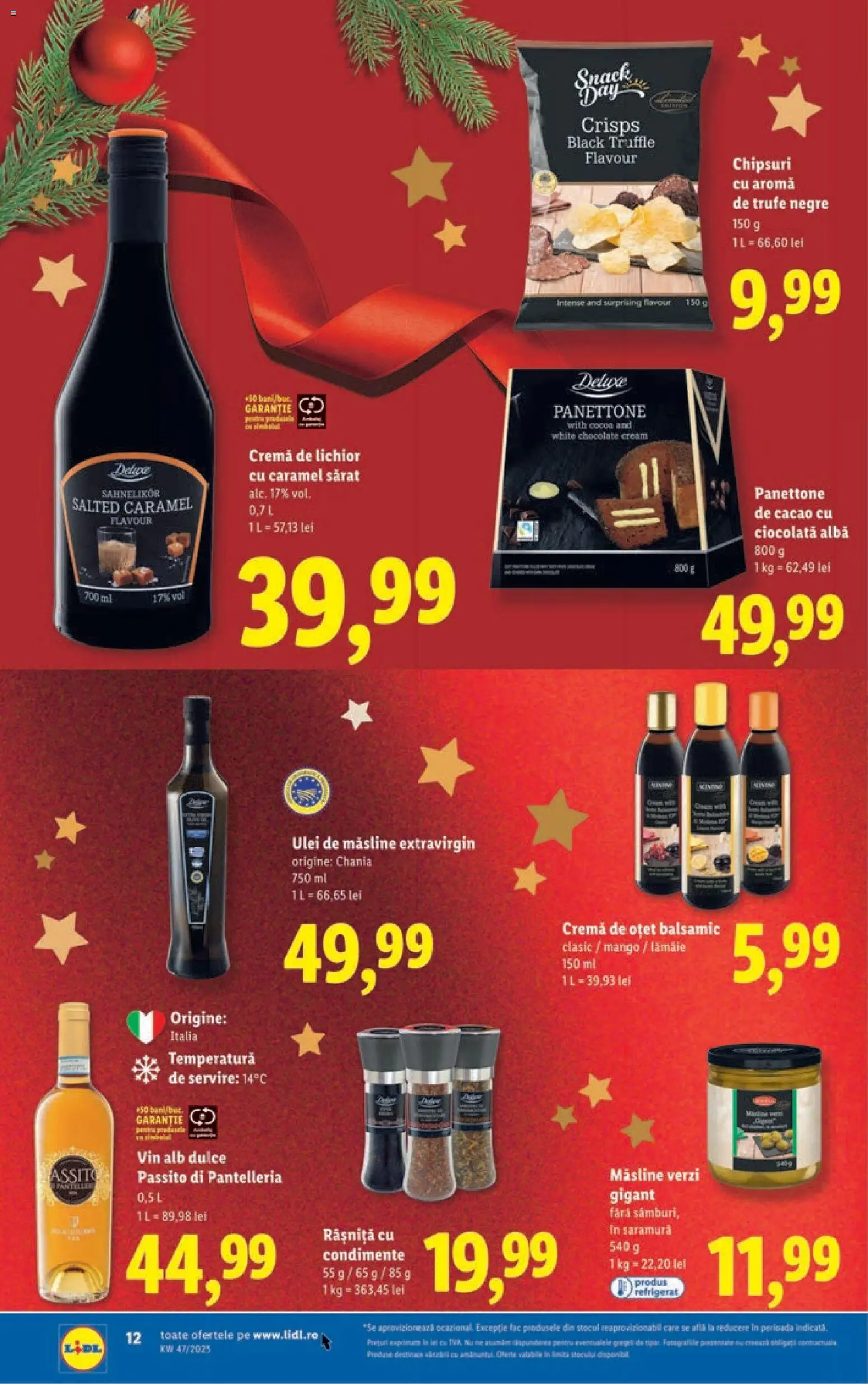 Catalog LIDL 17 - 22 Noiembrie 2025 | Pagina 12 | Produse: Lichior, Cremă, Vin, Lămâie
