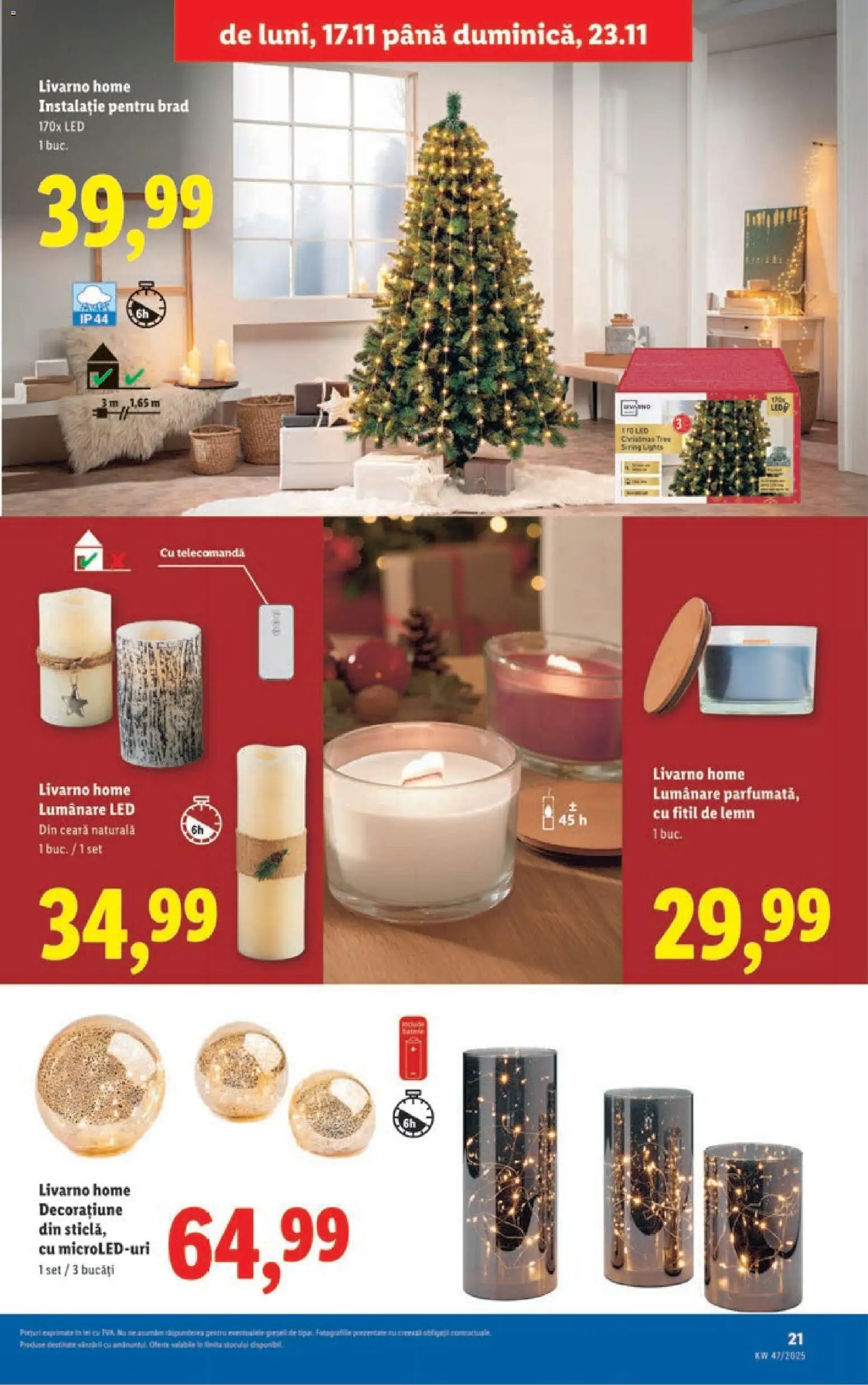 Catalog LIDL 17 - 22 Noiembrie 2025 | Pagina 21 | Produse: Babak, Lumânare
