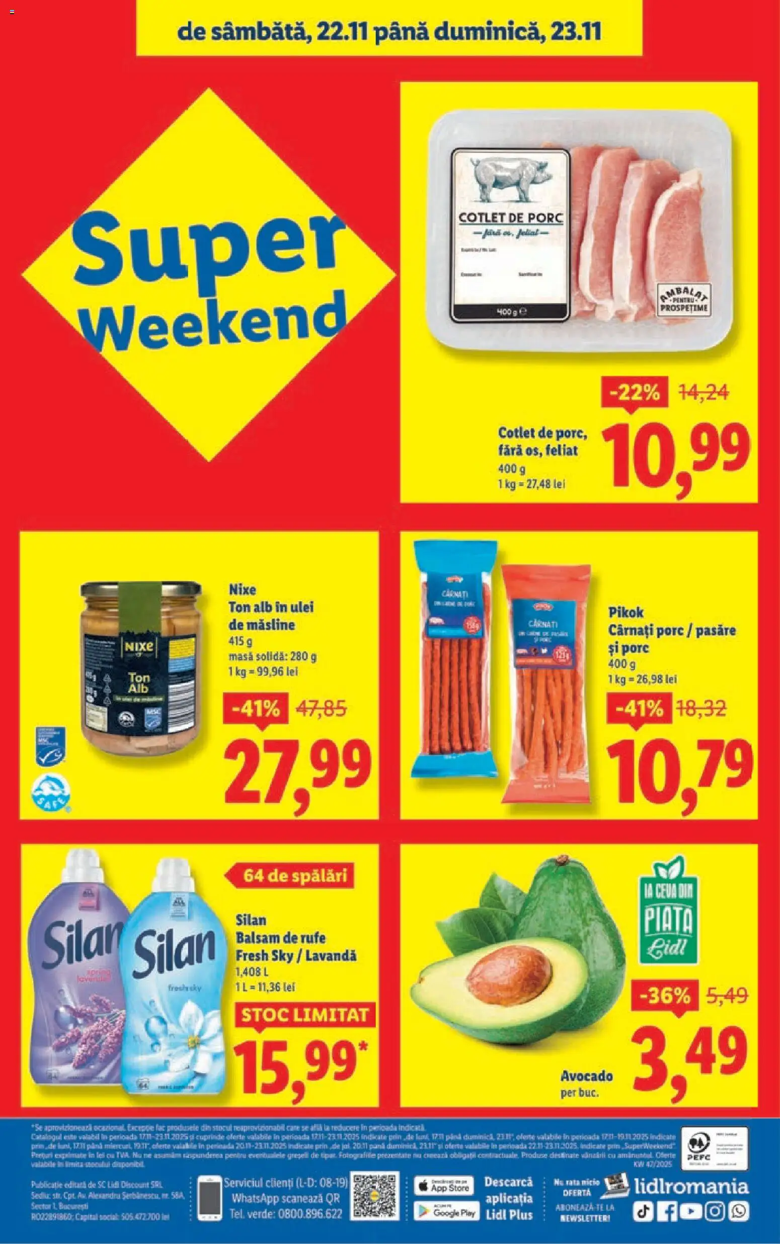Catalog LIDL 17 - 22 Noiembrie 2025 | Pagina 40 | Produse: Lait de coco, Masă, Măsline, Balsam