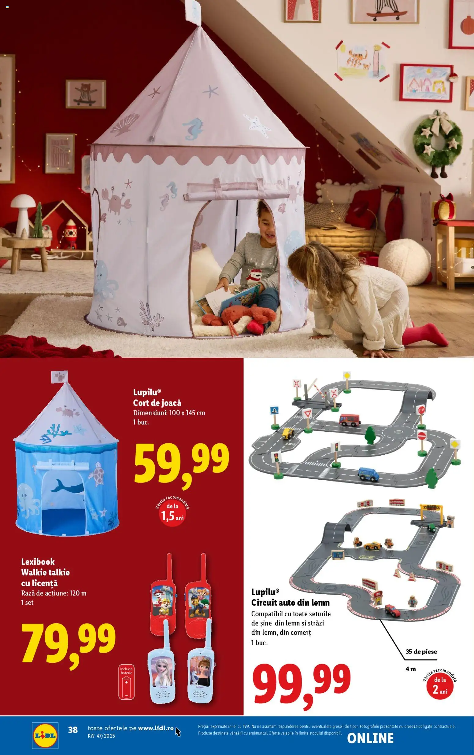 Catalog LIDL 17 - 22 Noiembrie 2025 | Pagina 12 | Produse: Cort, Baterie
