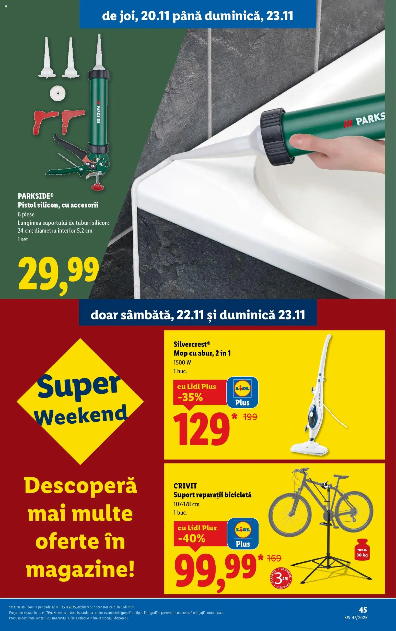 Catalog LIDL 17 - 22 Noiembrie 2025 | Pagina 19 | Produse: Mop, Dana kuşbaşı
