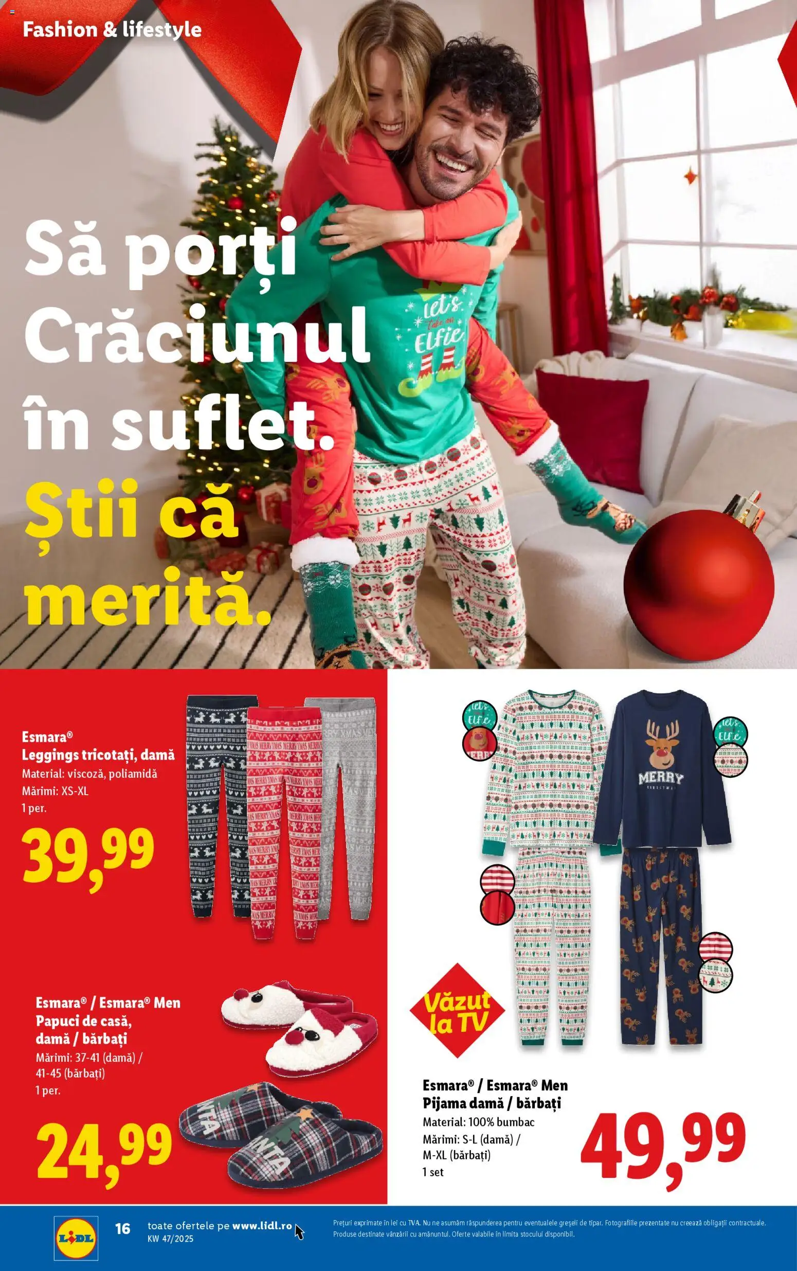 Catalog LIDL 17 - 22 Noiembrie 2025 | Pagina 2 | Produse: Papuci