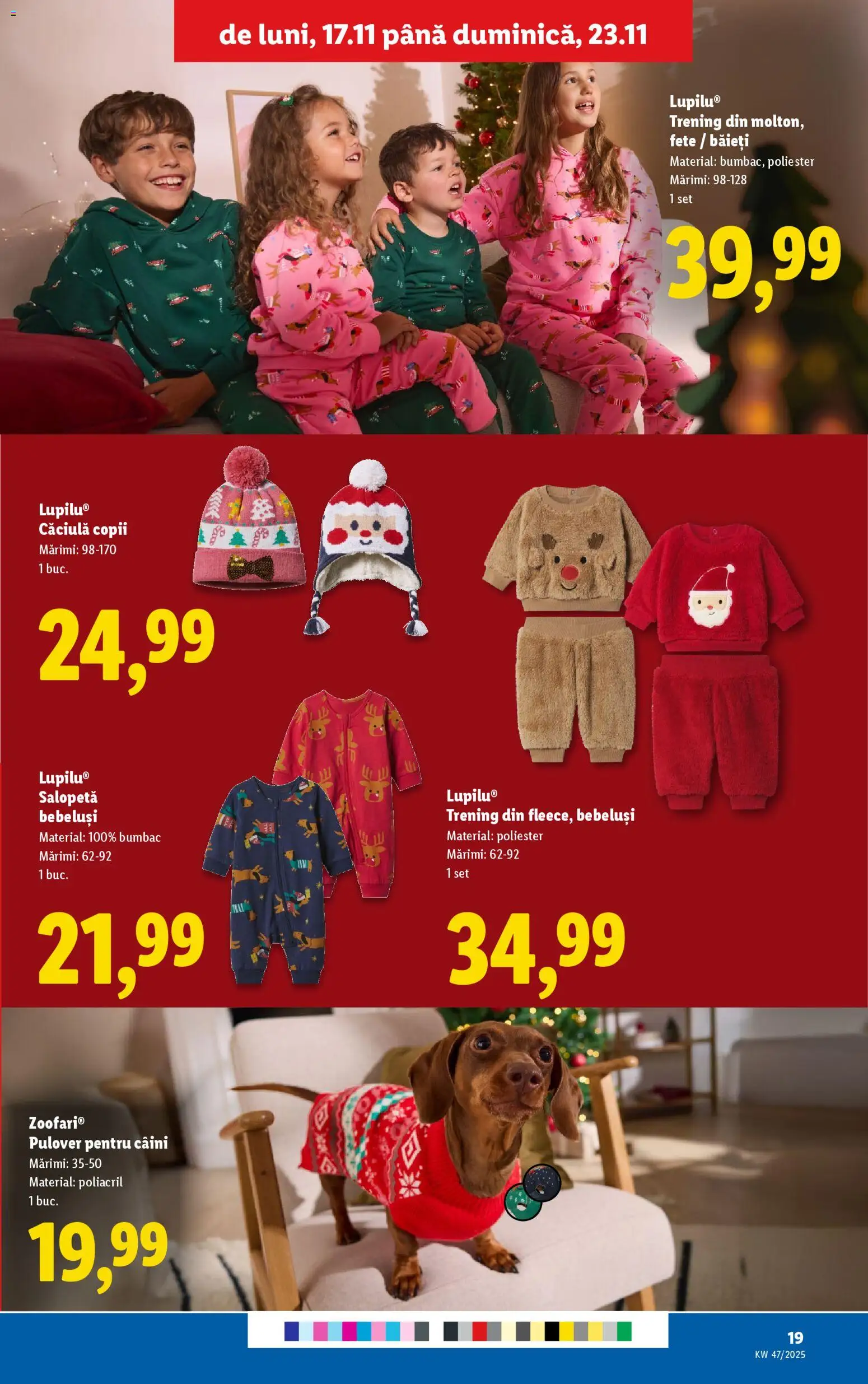 Catalog LIDL 17 - 22 Noiembrie 2025 | Pagina 5 | Produse: Trening, Pulover, Salopetă