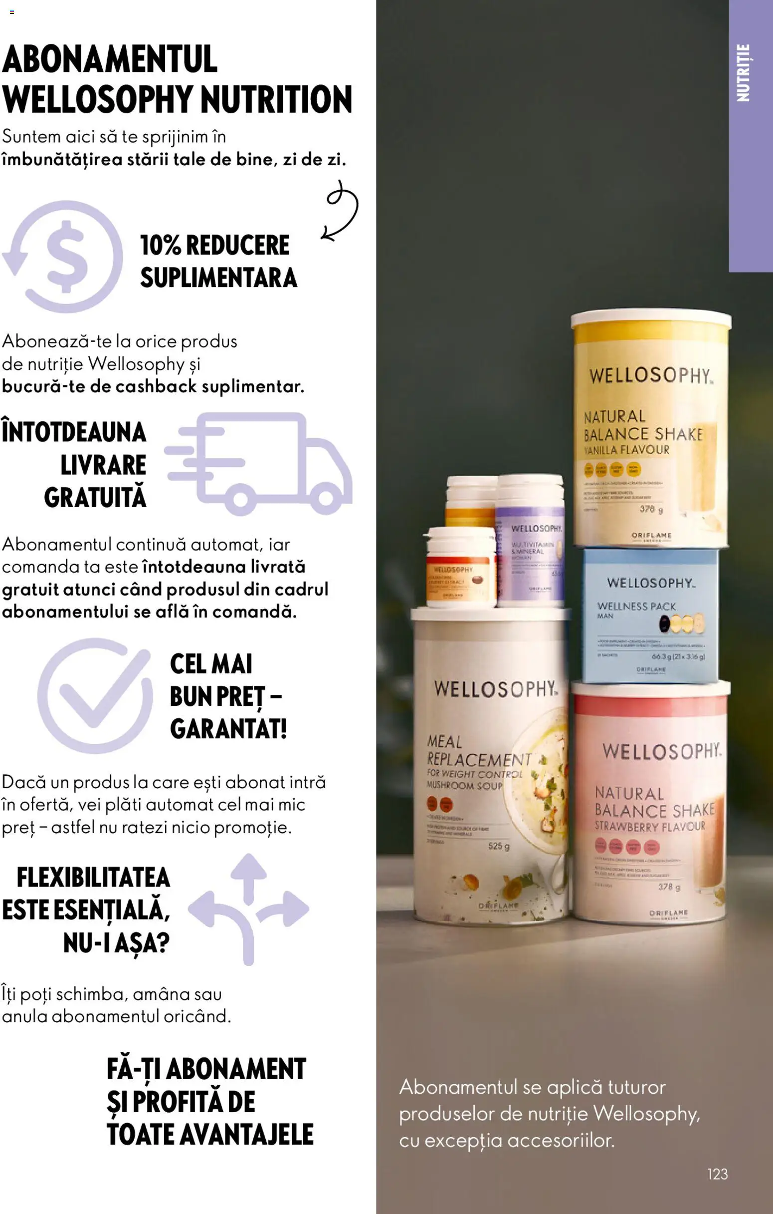 Catalog Oriflame 3 - 22 Decembrie 2025 | Pagina 123 | Produse: Shake