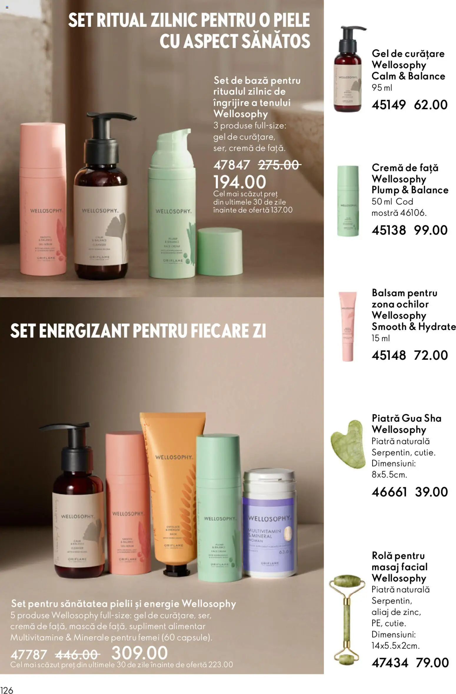 Catalog Oriflame 3 - 22 Decembrie 2025 | Pagina 126 | Produse: Gel de curățare, Balsam, Cremă