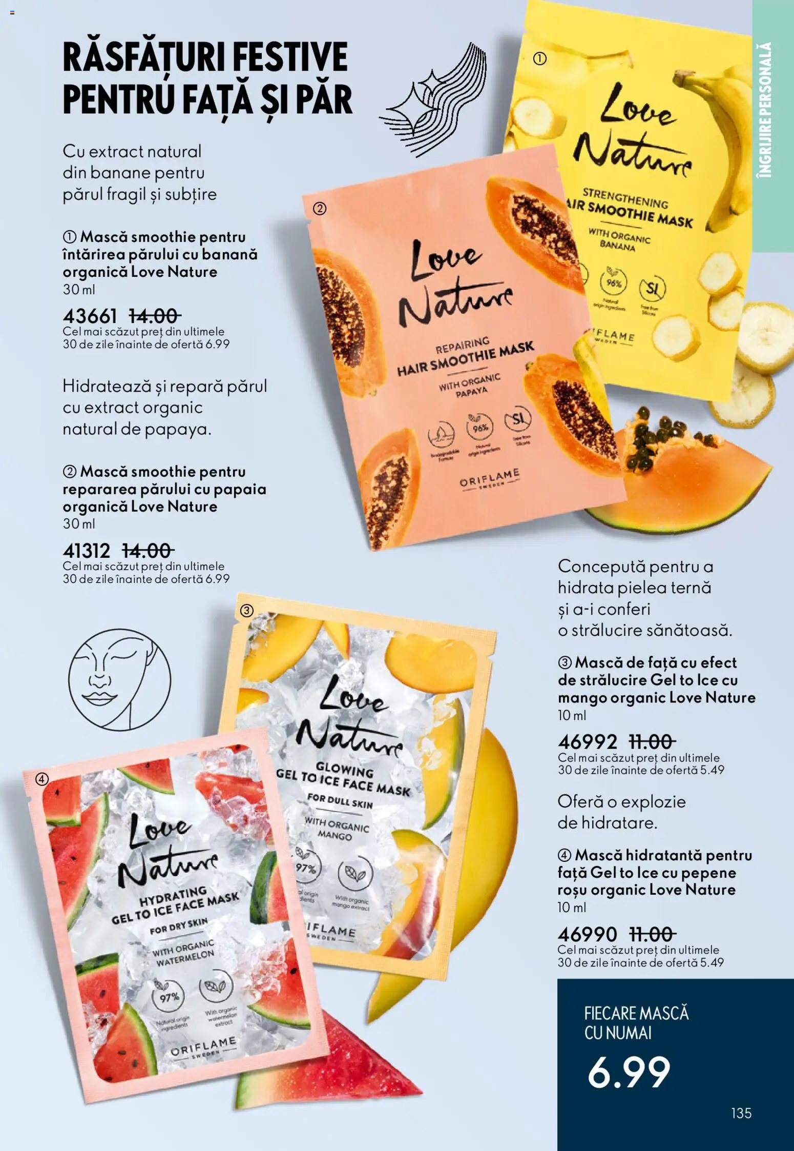 Catalog Oriflame 3 - 22 Decembrie 2025 | Pagina 135 | Produse: Banane, Boncuklu Oyuncakları, Smoothie, Mango