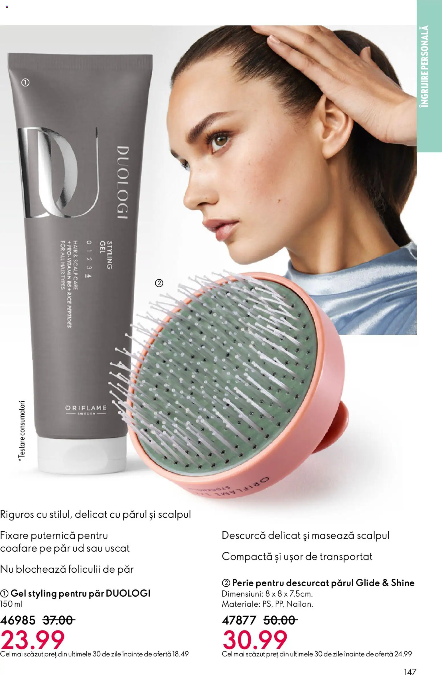 Catalog Oriflame 3 - 22 Decembrie 2025 | Pagina 147 | Produse: Perie