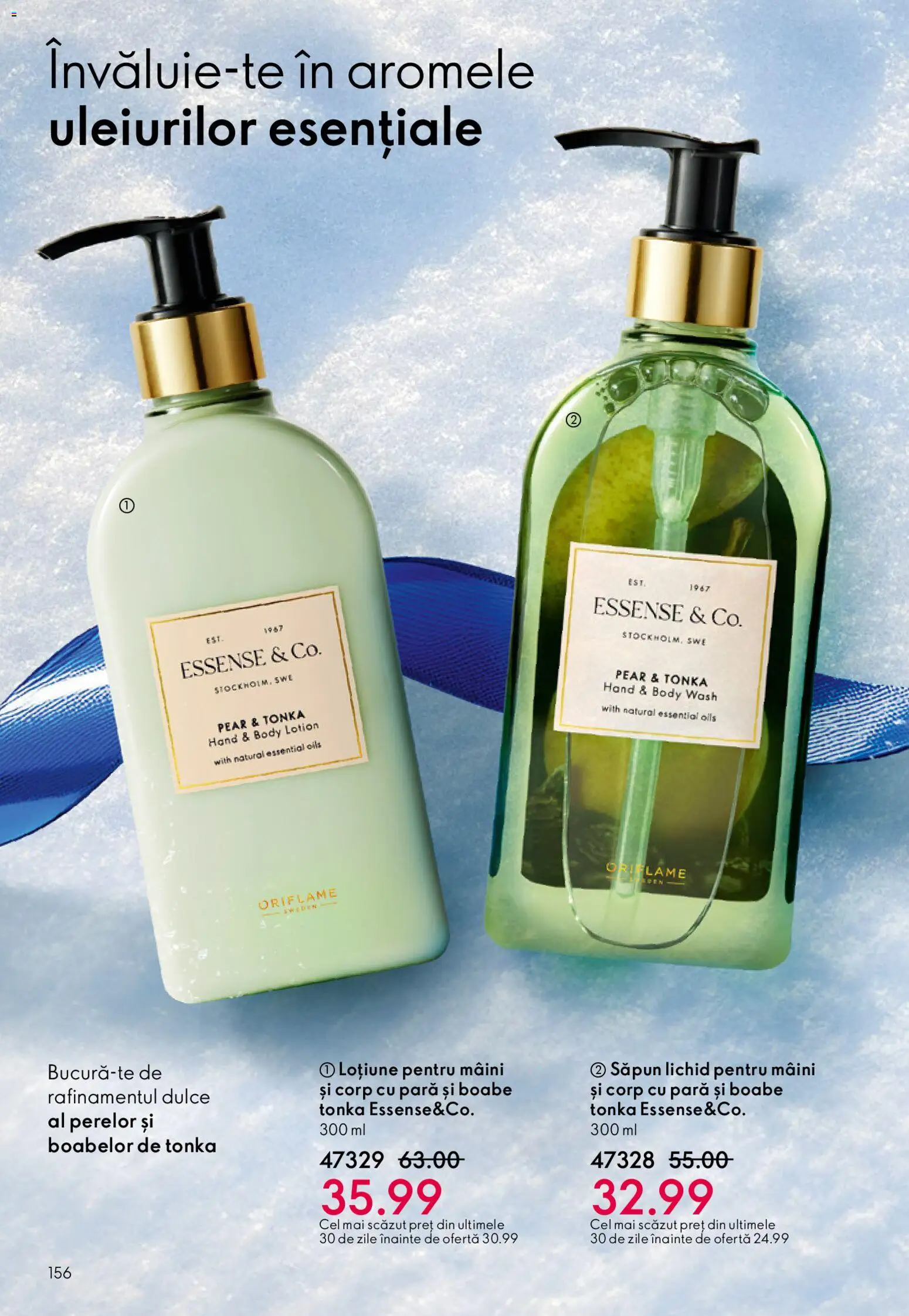 Catalog Oriflame 3 - 22 Decembrie 2025 | Pagina 156 | Produse: Pară, Body, Săpun, Săpun lichid