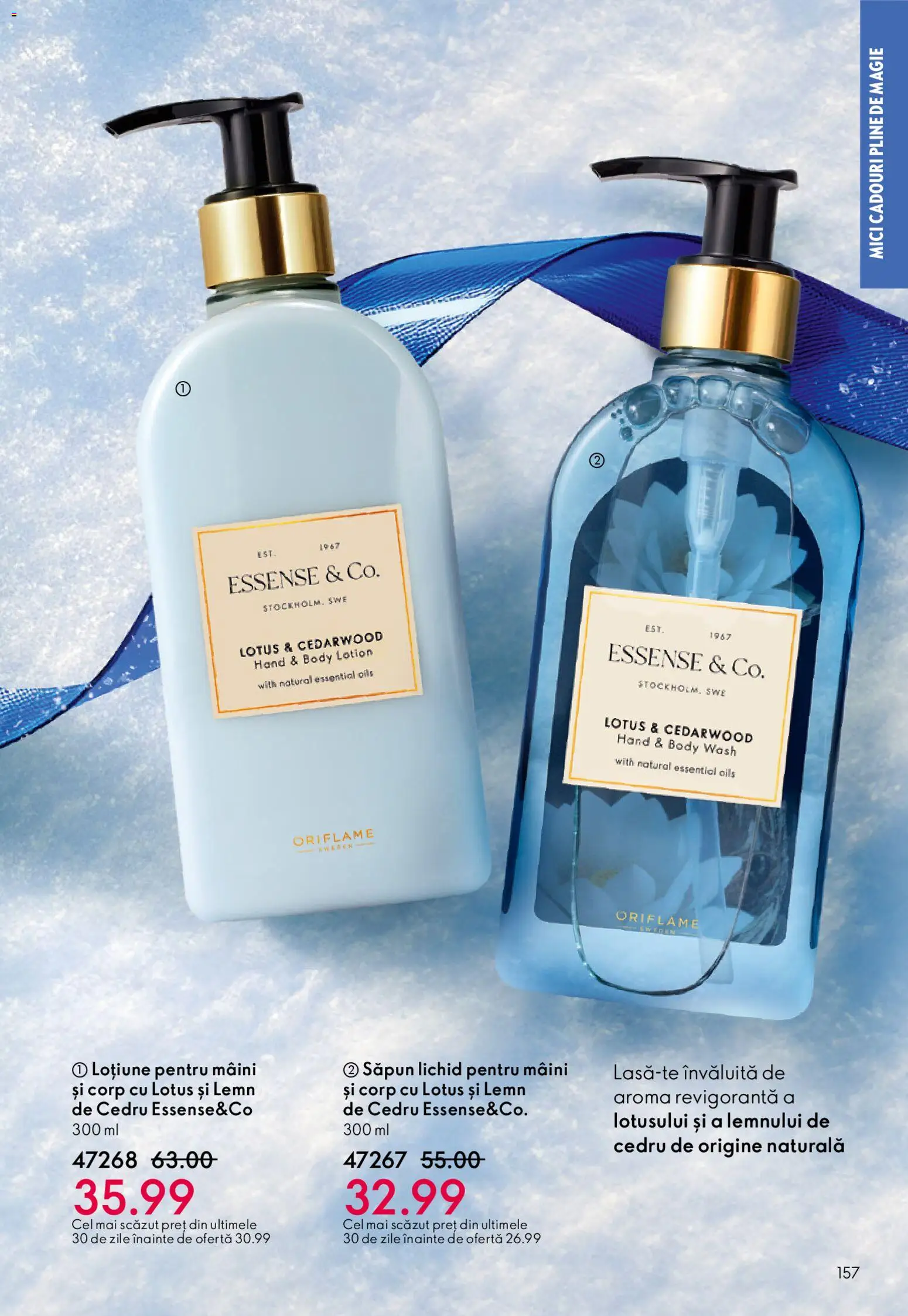 Catalog Oriflame 3 - 22 Decembrie 2025 | Pagina 157 | Produse: Body, Mici, Săpun, Săpun lichid