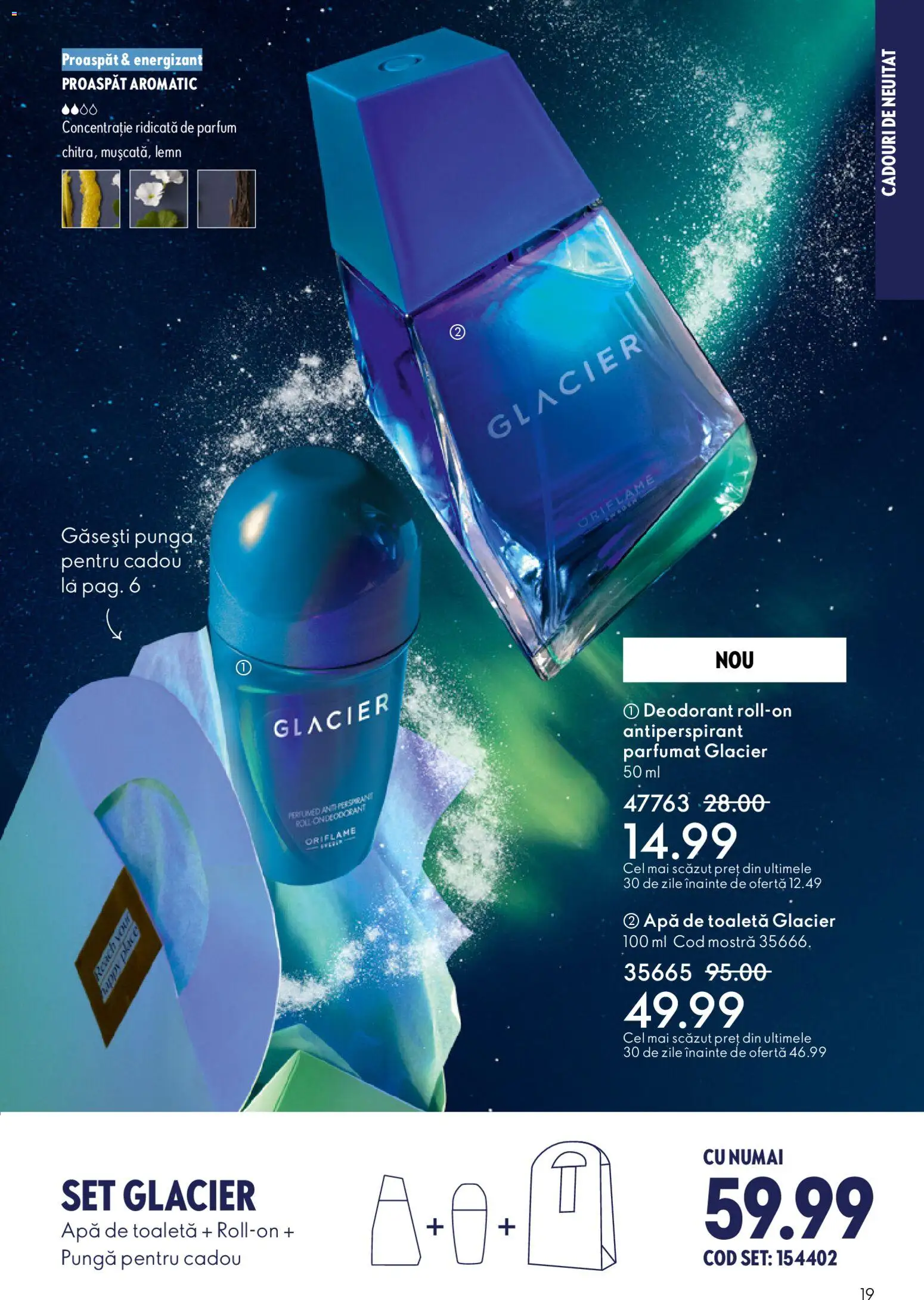 Catalog Oriflame 3 - 22 Decembrie 2025 | Pagina 19 | Produse: Pungă, Apă de toaletă, Deodorant, Apă
