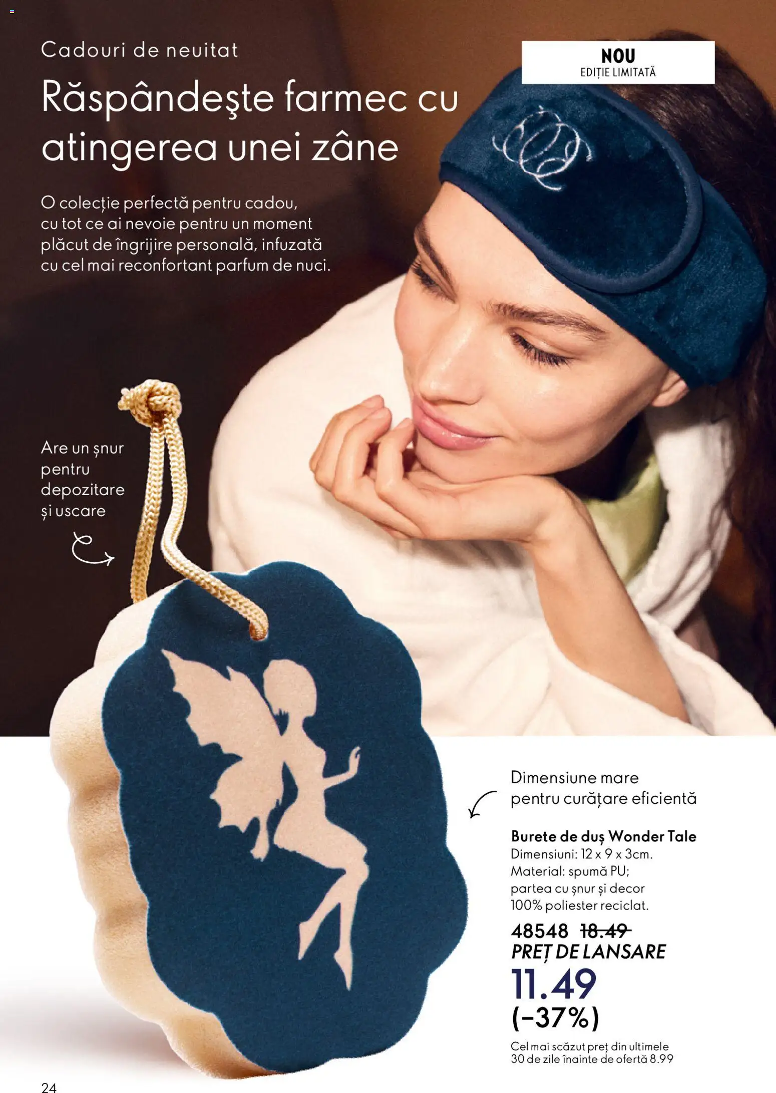 Catalog Oriflame 3 - 22 Decembrie 2025 | Pagina 24 | Produse: Duș, Parfum, Burete