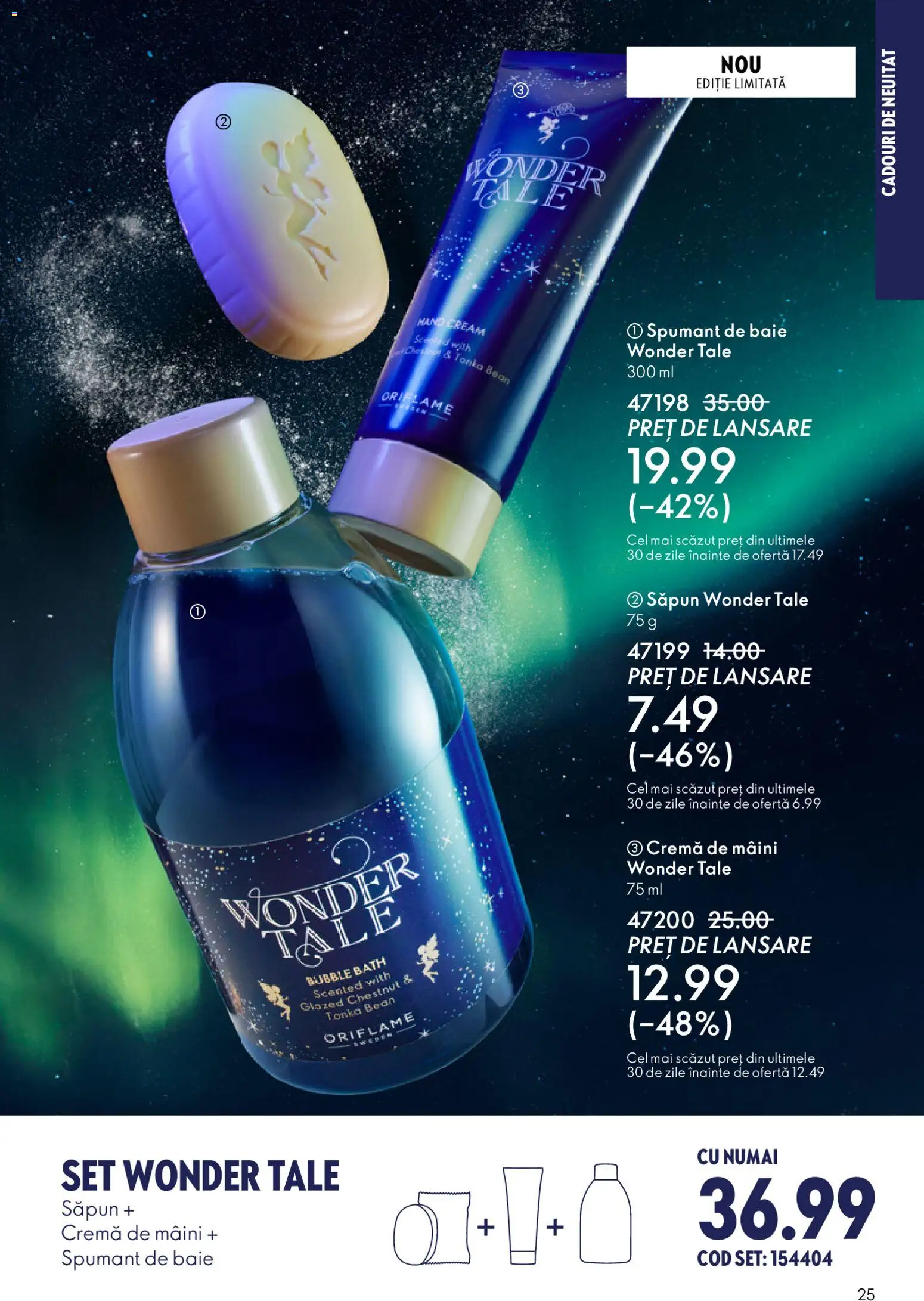 Catalog Oriflame 3 - 22 Decembrie 2025 | Pagina 25 | Produse: Cremă, Cremă de mâini, Săpun, Spumant de baie