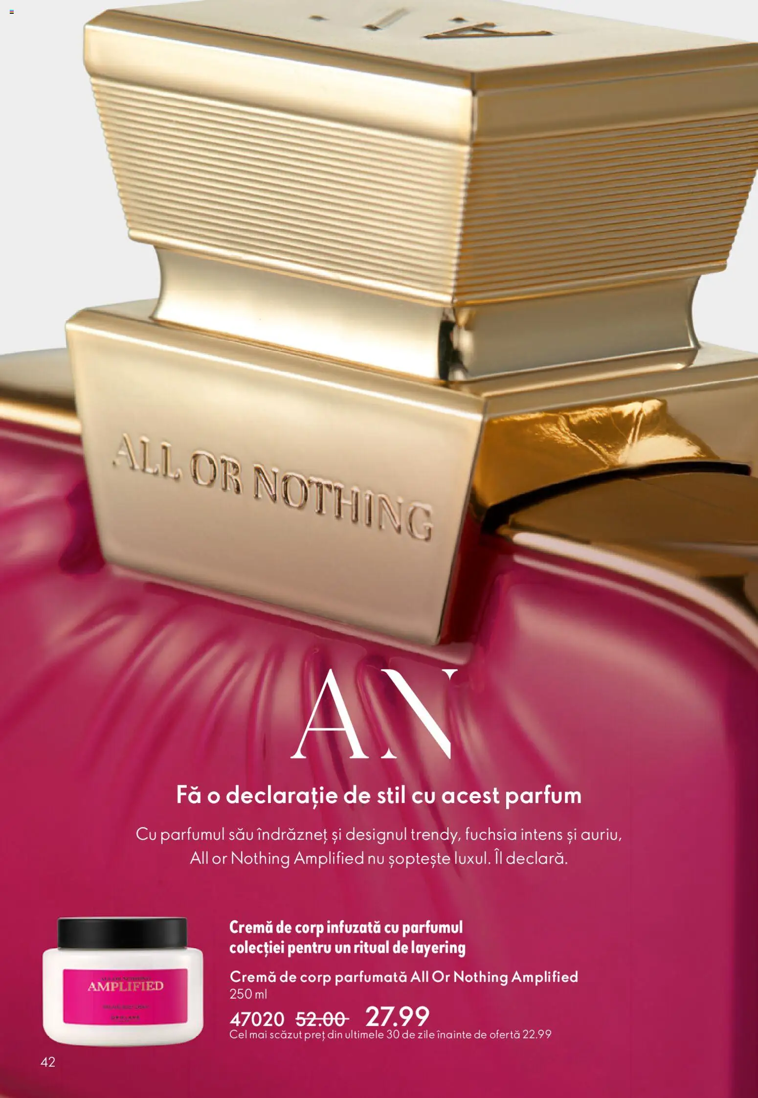 Catalog Oriflame 3 - 22 Decembrie 2025 | Pagina 42 | Produse: Parfum, Cremă, Cremă de corp
