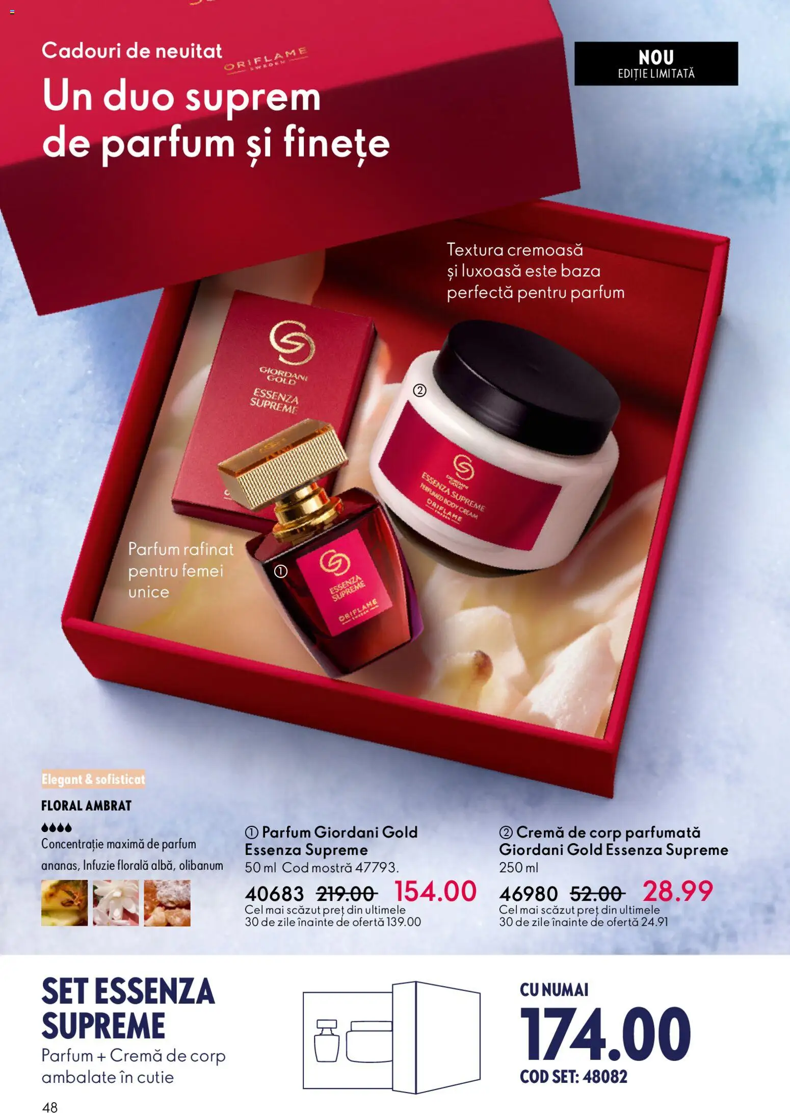 Catalog Oriflame 3 - 22 Decembrie 2025 | Pagina 48 | Produse: Cutie, Parfum, Cremă, Cremă de corp