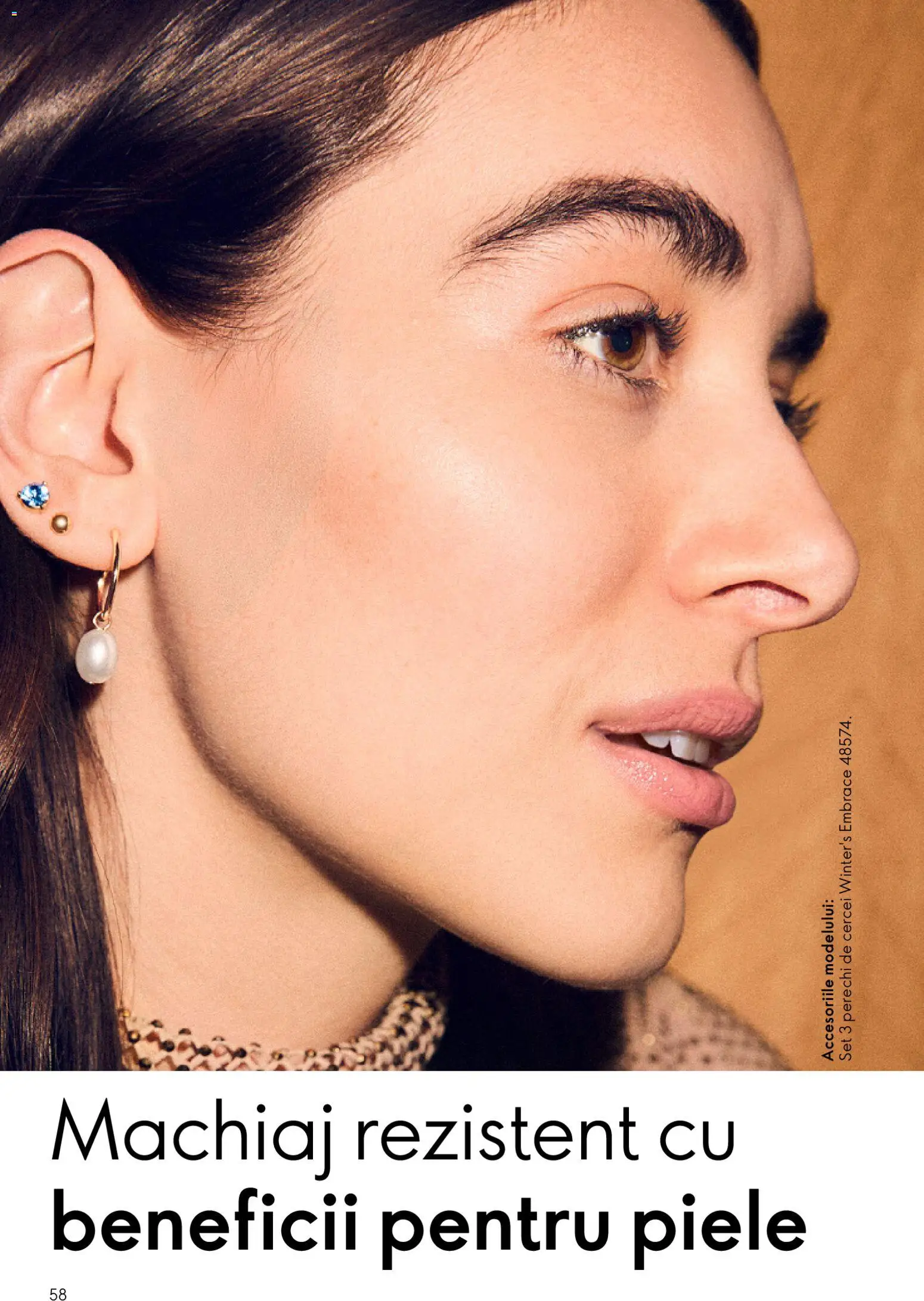 Catalog Oriflame 3 - 22 Decembrie 2025 | Pagina 58 | Produse: Cercei, Machiaj