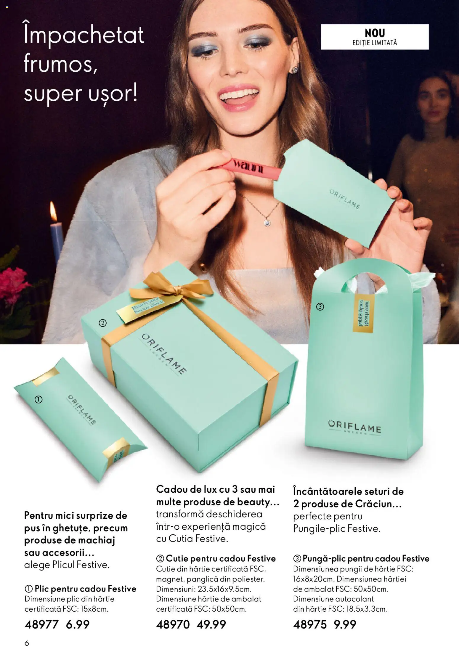 Catalog Oriflame 3 - 22 Decembrie 2025 | Pagina 6 | Produse: Cutie, Mici, Machiaj