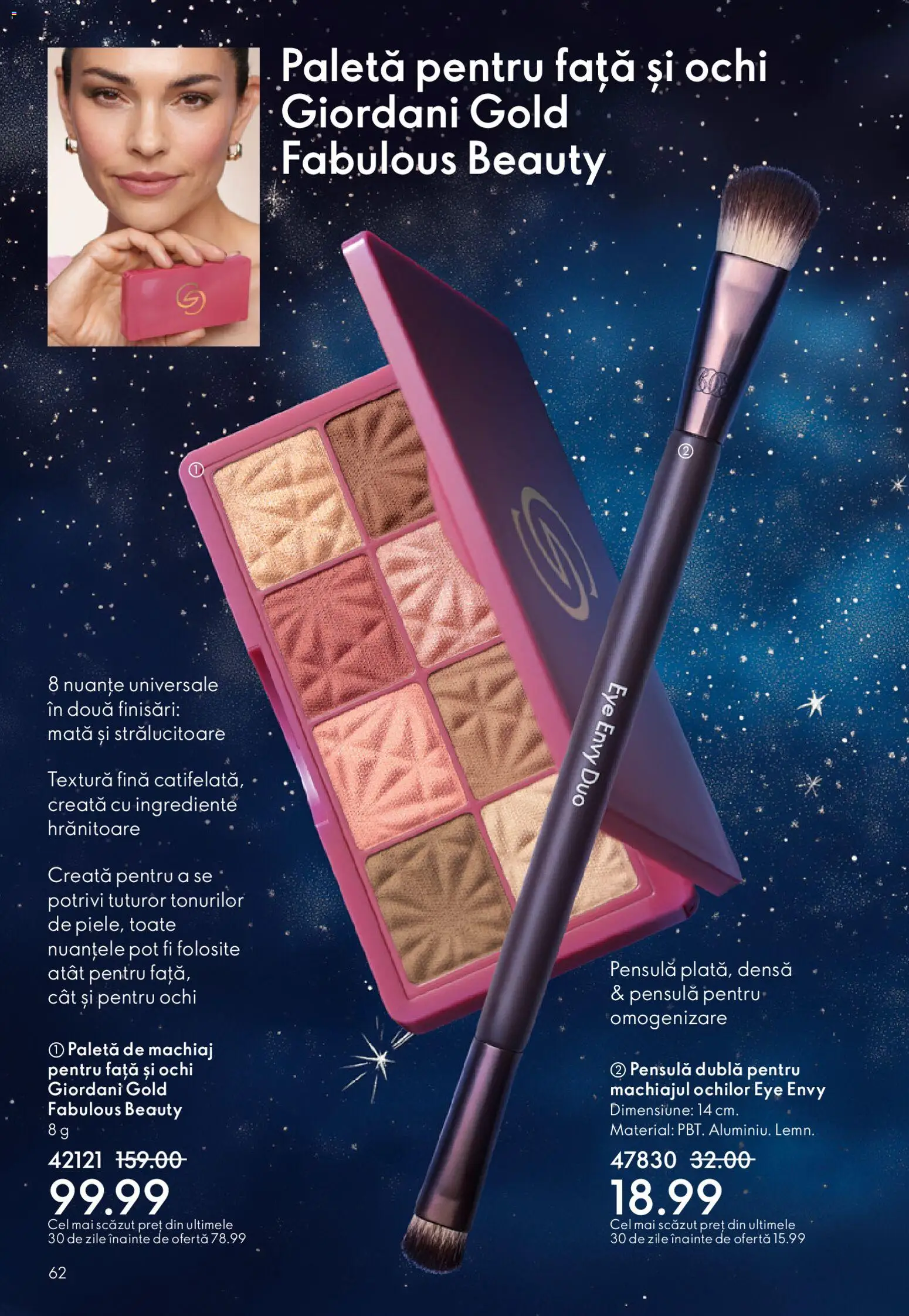 Catalog Oriflame 3 - 22 Decembrie 2025 | Pagina 62 | Produse: Machiaj