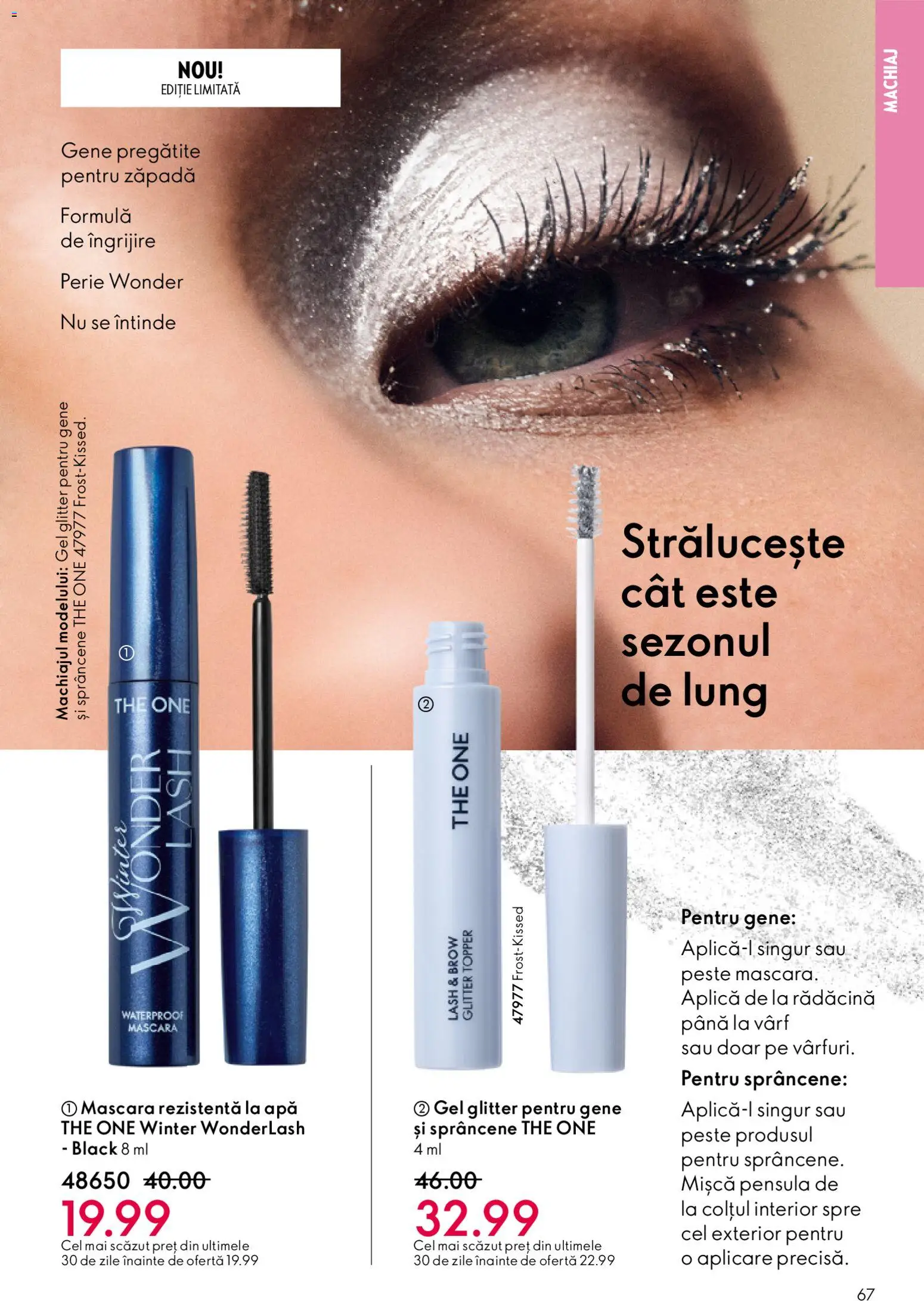 Catalog Oriflame 3 - 22 Decembrie 2025 | Pagina 67 | Produse: Perie, Mascara, Topper, Pește