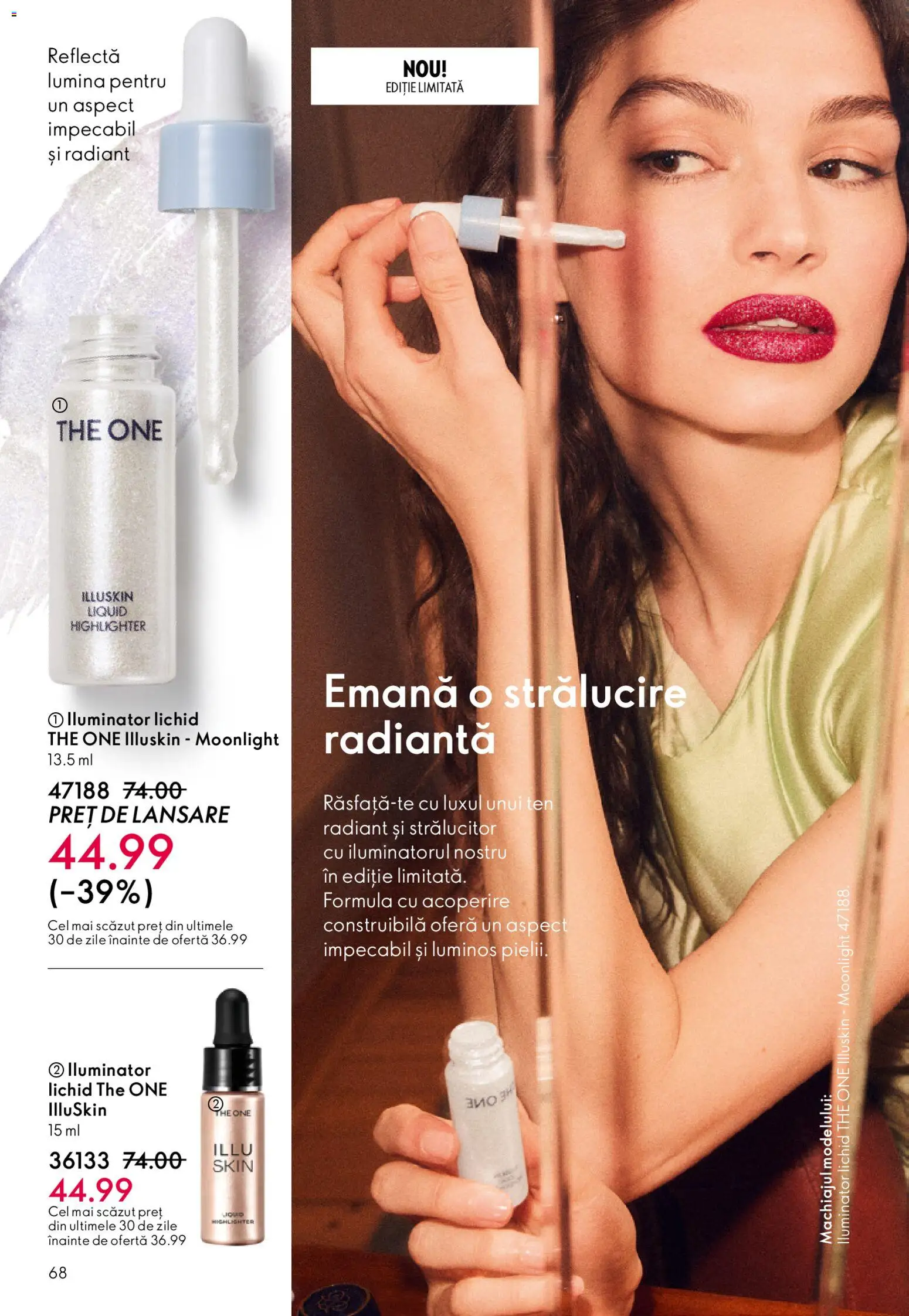Catalog Oriflame 3 - 22 Decembrie 2025 | Pagina 68 | Produse: Tavuk suyu, Iluminator
