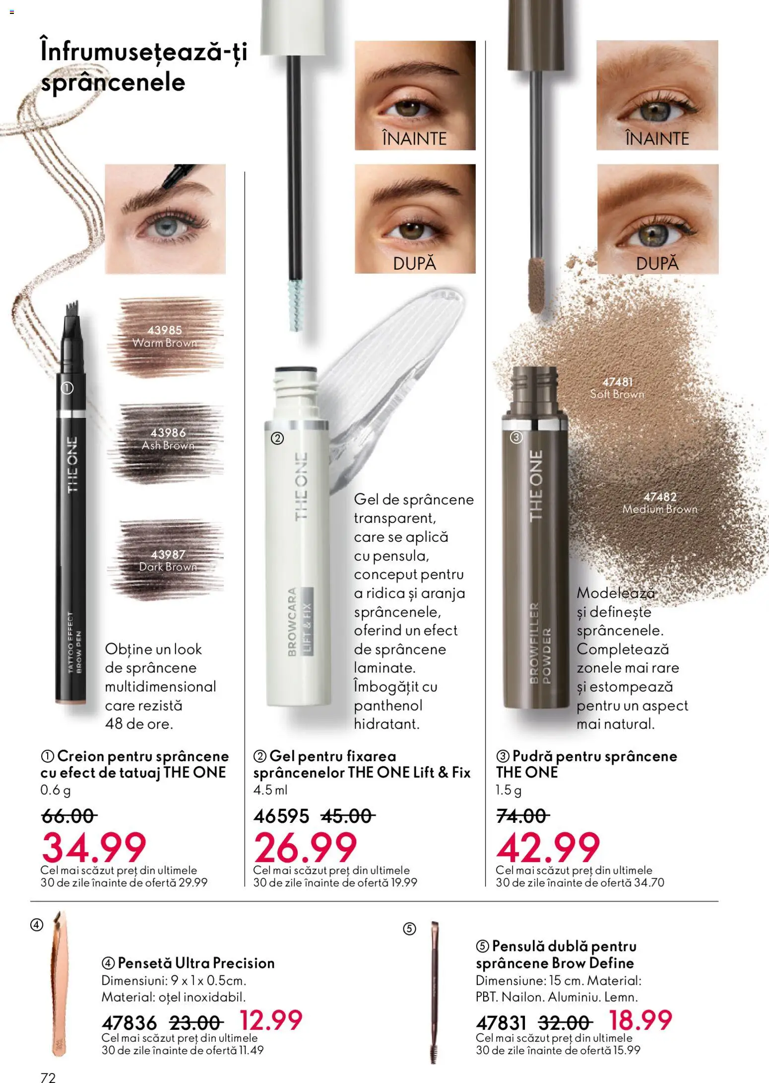 Catalog Oriflame 3 - 22 Decembrie 2025 | Pagina 72 | Produse: Pensetă, Pudră