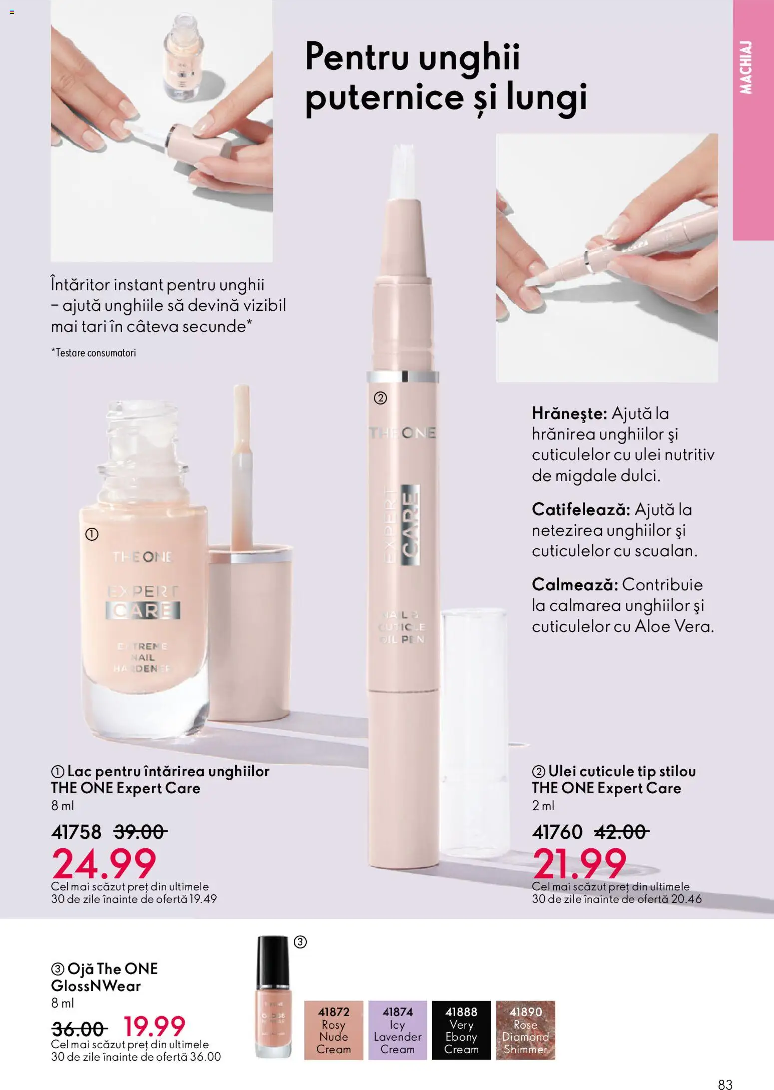 Catalog Oriflame 3 - 22 Decembrie 2025 | Pagina 83 | Produse: Machiaj, Migdale, Ulei, Ojă