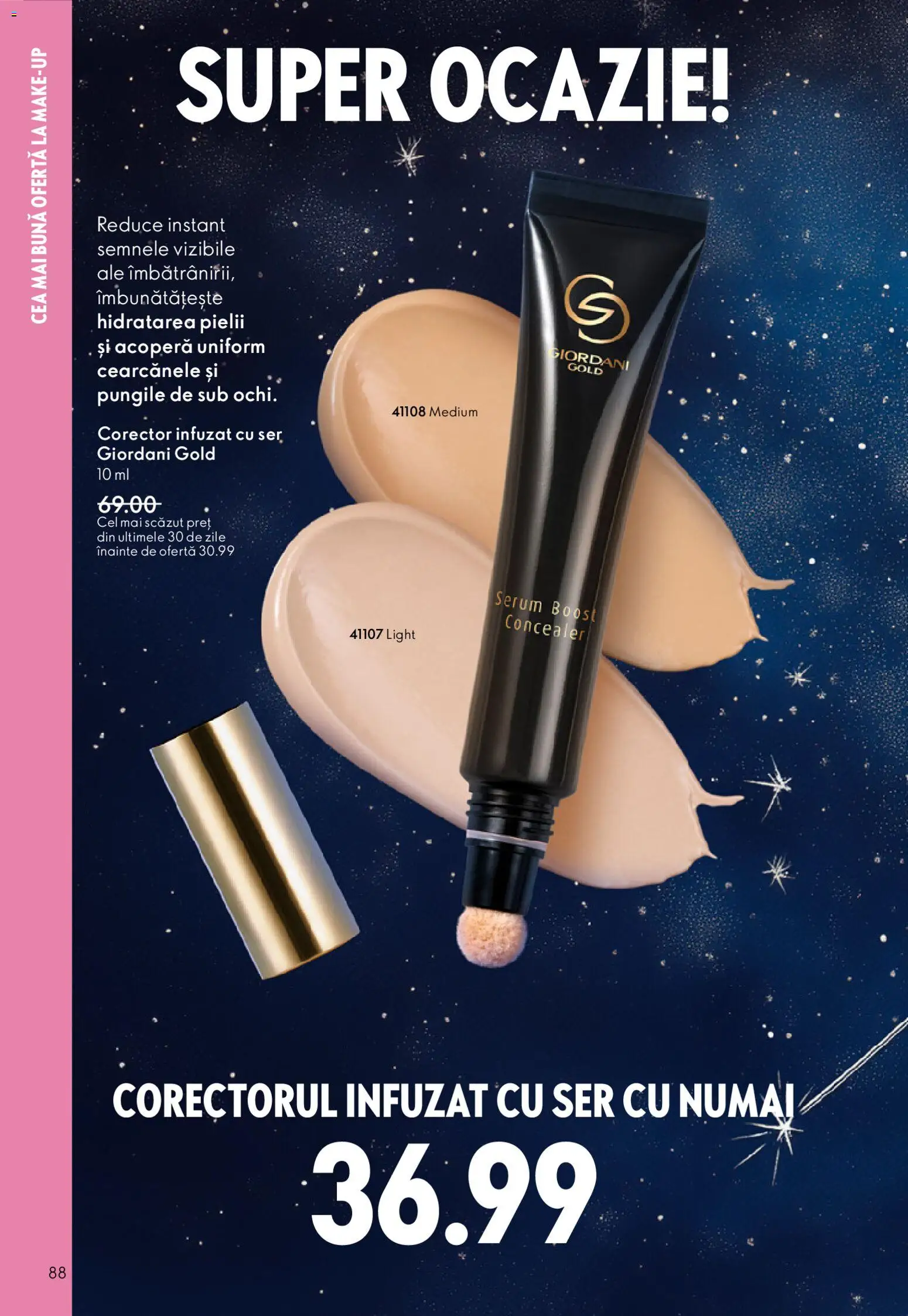 Catalog Oriflame 3 - 22 Decembrie 2025 | Pagina 88 | Produse: Serum, Concealer