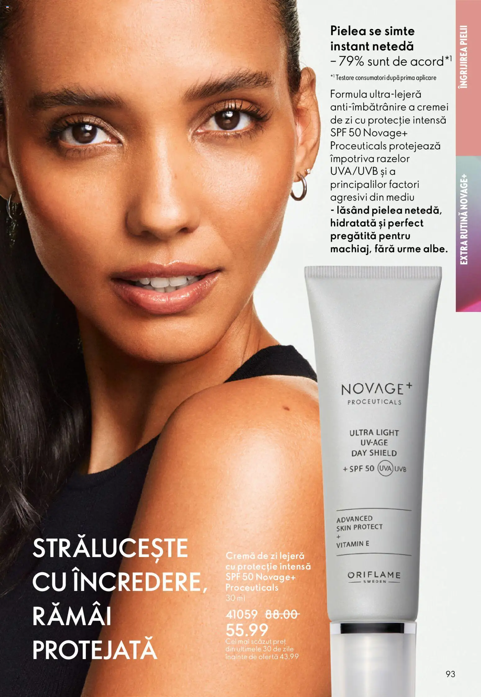 Catalog Oriflame 3 - 22 Decembrie 2025 | Pagina 93 | Produse: Cremă de zi, Cremă