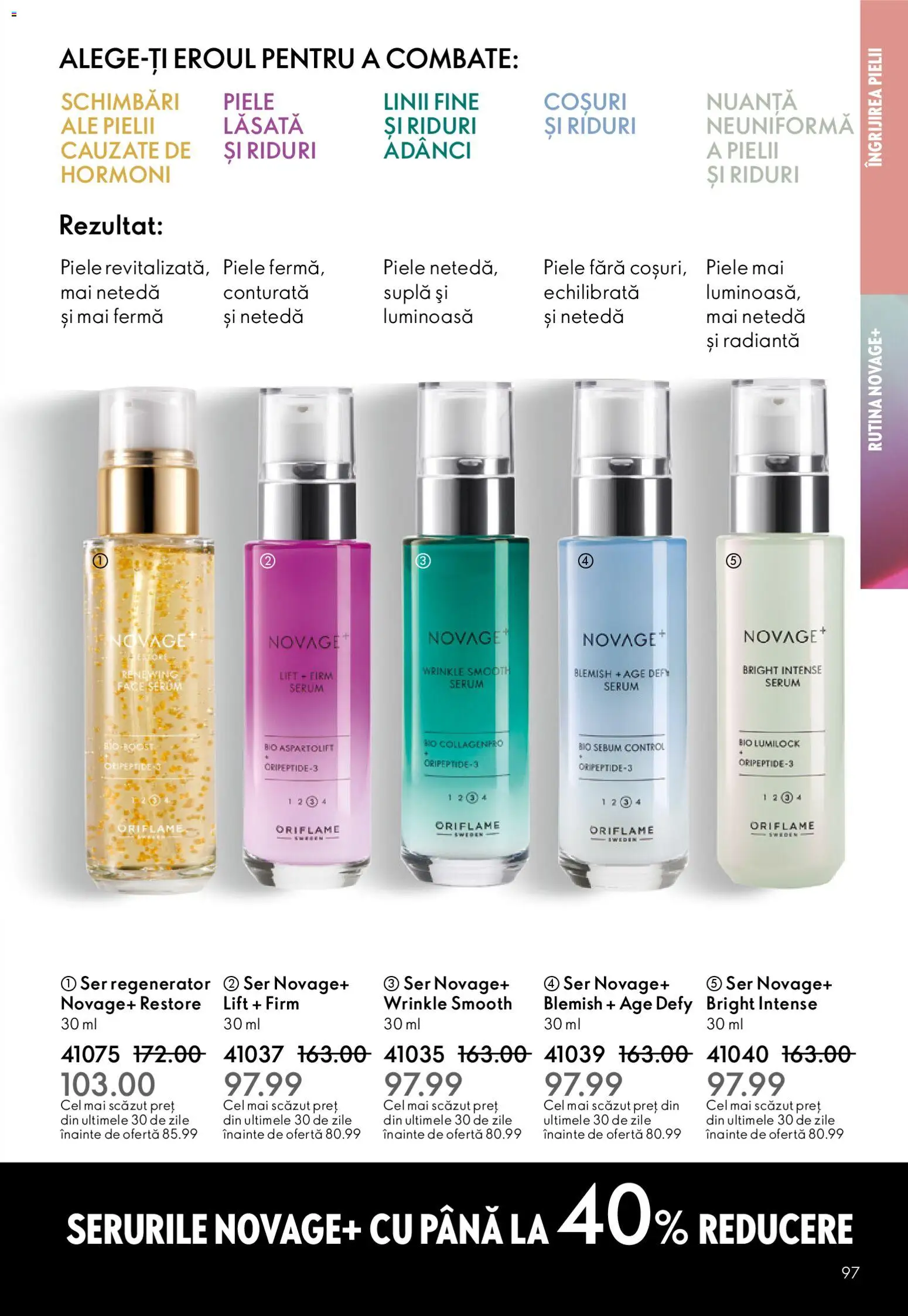 Catalog Oriflame 3 - 22 Decembrie 2025 | Pagina 97 | Produse: Şerit ödül, Serum