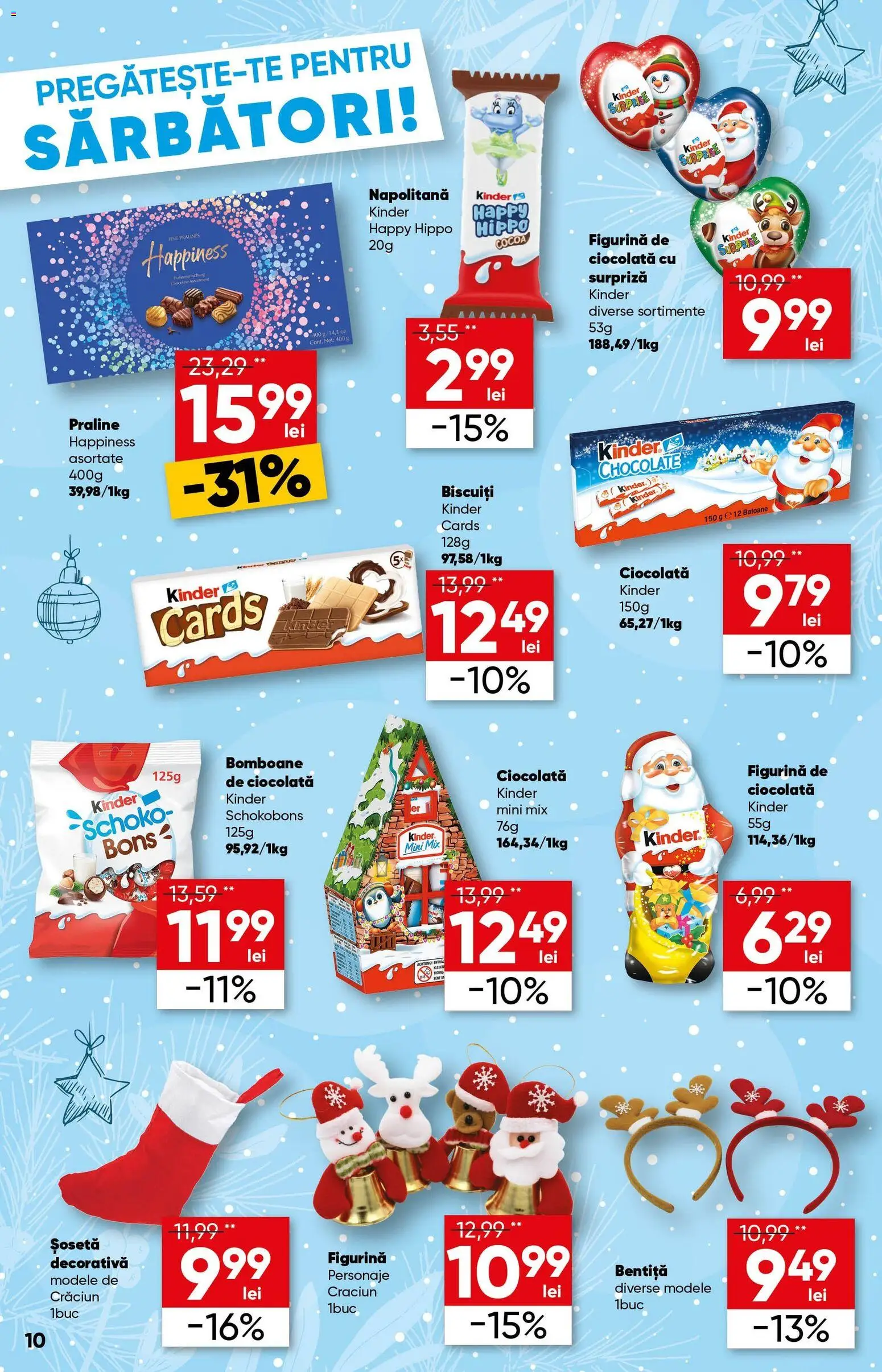 Catalog Profi 12 - 24 Noiembrie 2025 | Pagina 10 | Produse: Praline, Ciocolată, Bomboane, Biscuiți