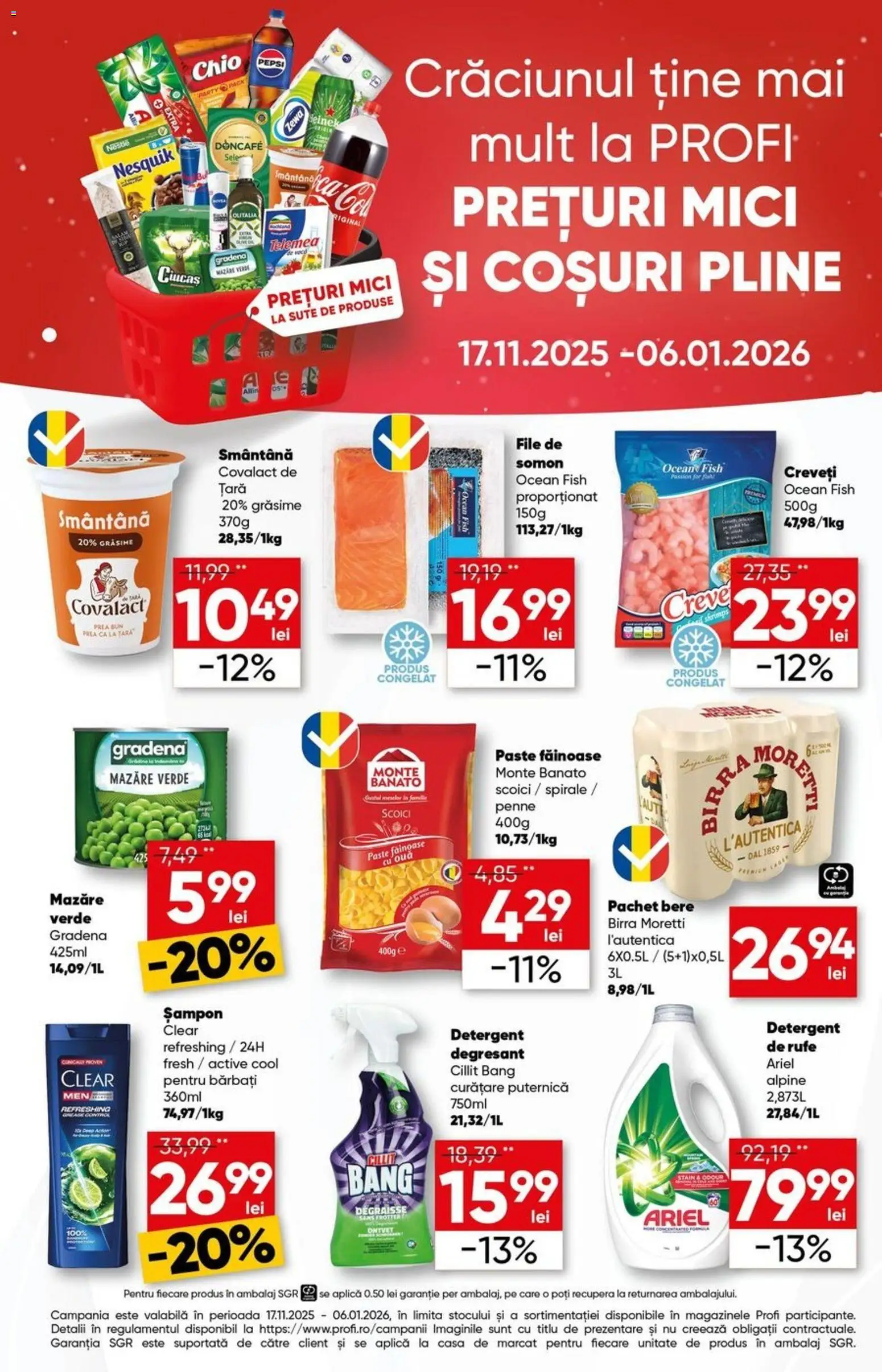Catalog Profi 12 - 24 Noiembrie 2025 | Pagina 17 | Produse: Șampon, Detergent, Paste, Smântână