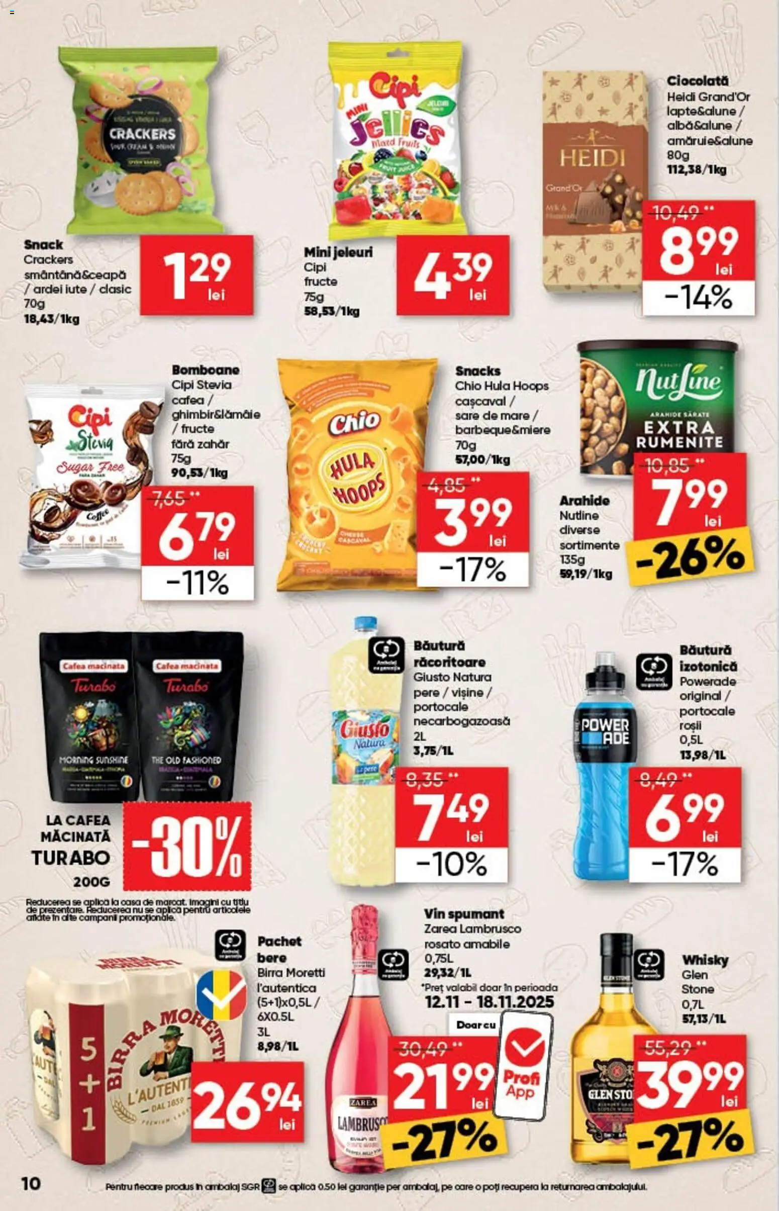 Catalog Profi 12 - 24 Noiembrie 2025 | Pagina 10 | Produse: Arahide, Cafea, Bomboane, Zahăr